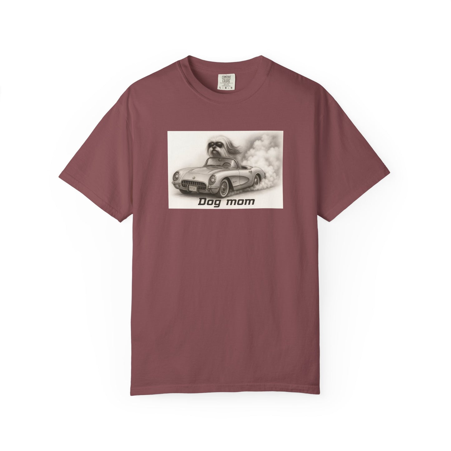 Dog Mom - Lhasa Apso- “Cool Dogs in Cool Cars” T-Shirt Collection! 🐶🚗