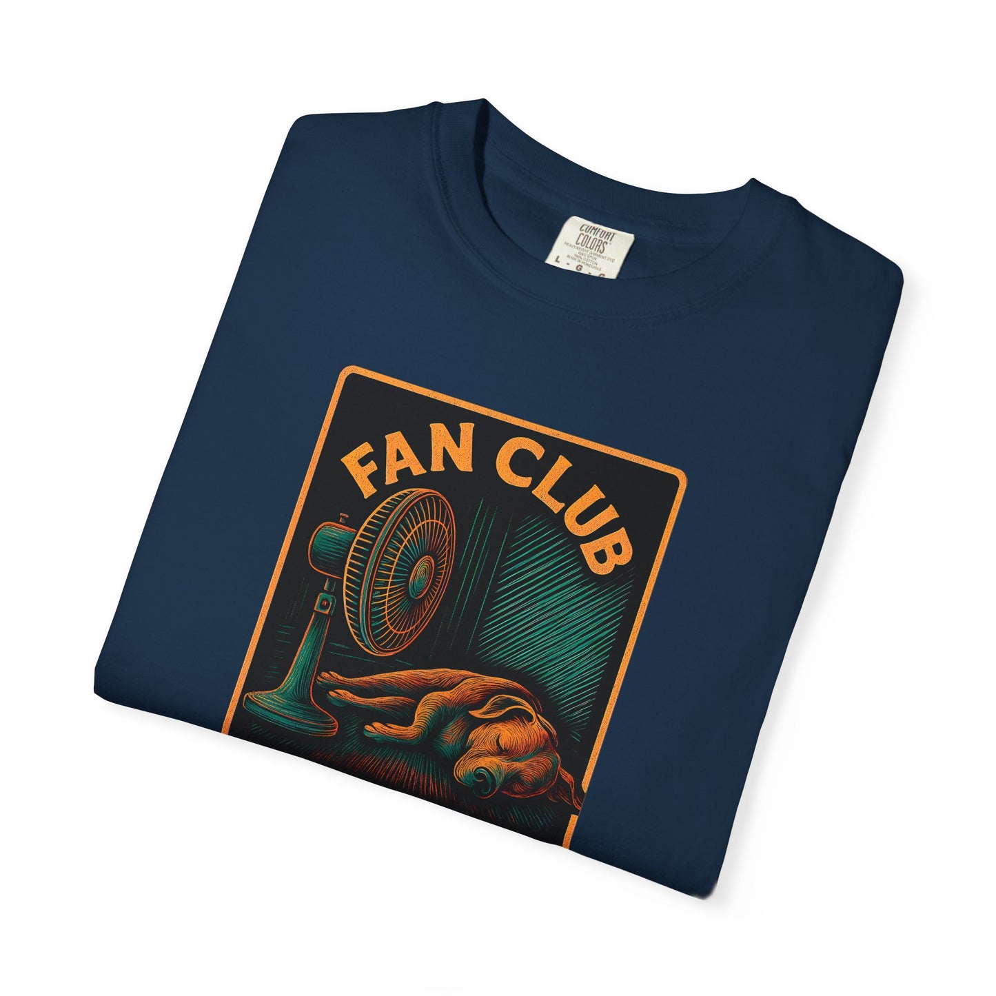 Fan Club President Unisex T-shirt, Garment-Dyed Tee, Unique Gift, Club Member Apparel, Casual Wear, Fan Merchandise