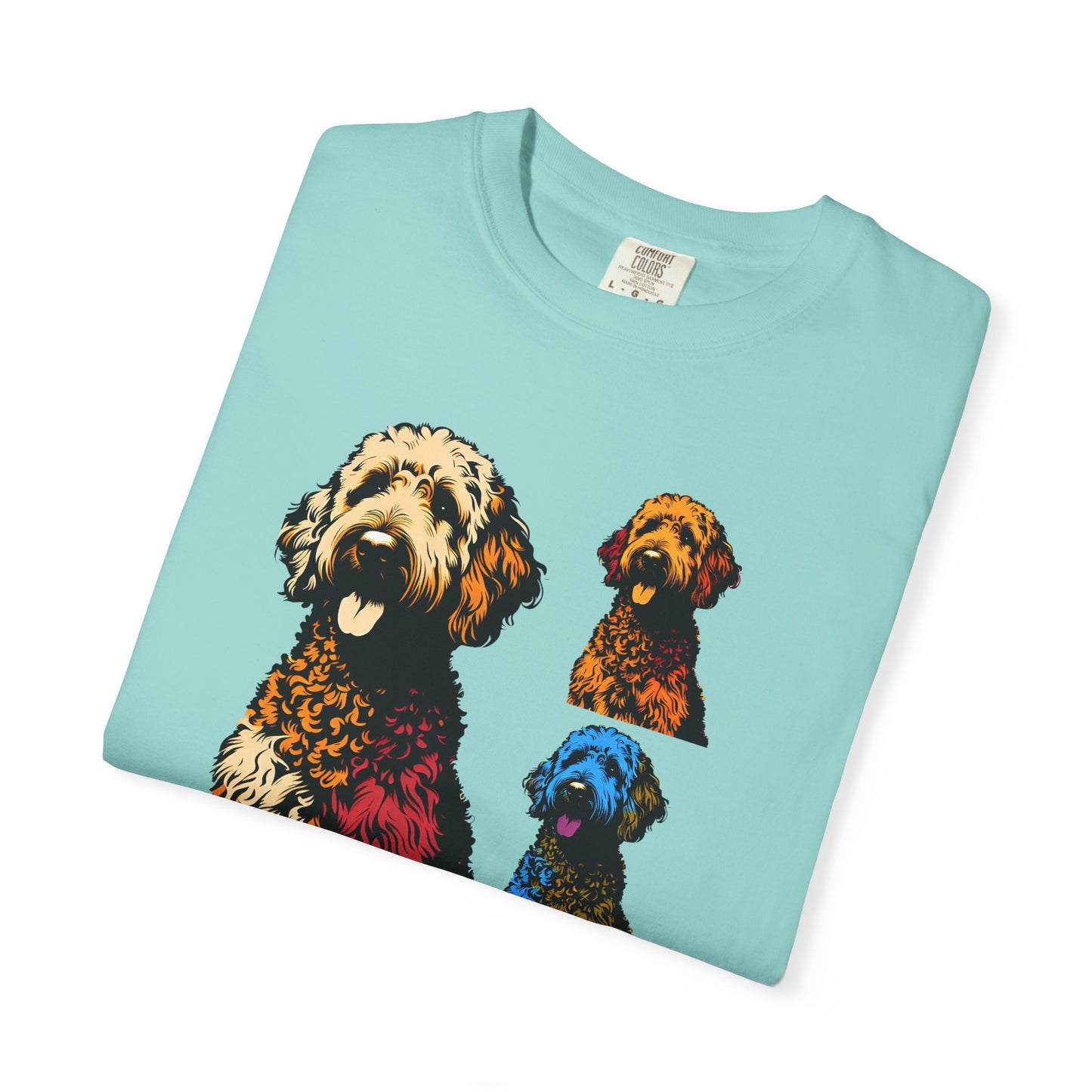 Labradoodle Love Tee – Color Splash Edition