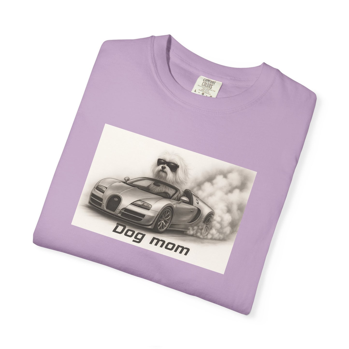 Dog Mom - Maltese Terrier - “Cool Dogs in Cool Cars” T-Shirt Collection! 🐶🚗