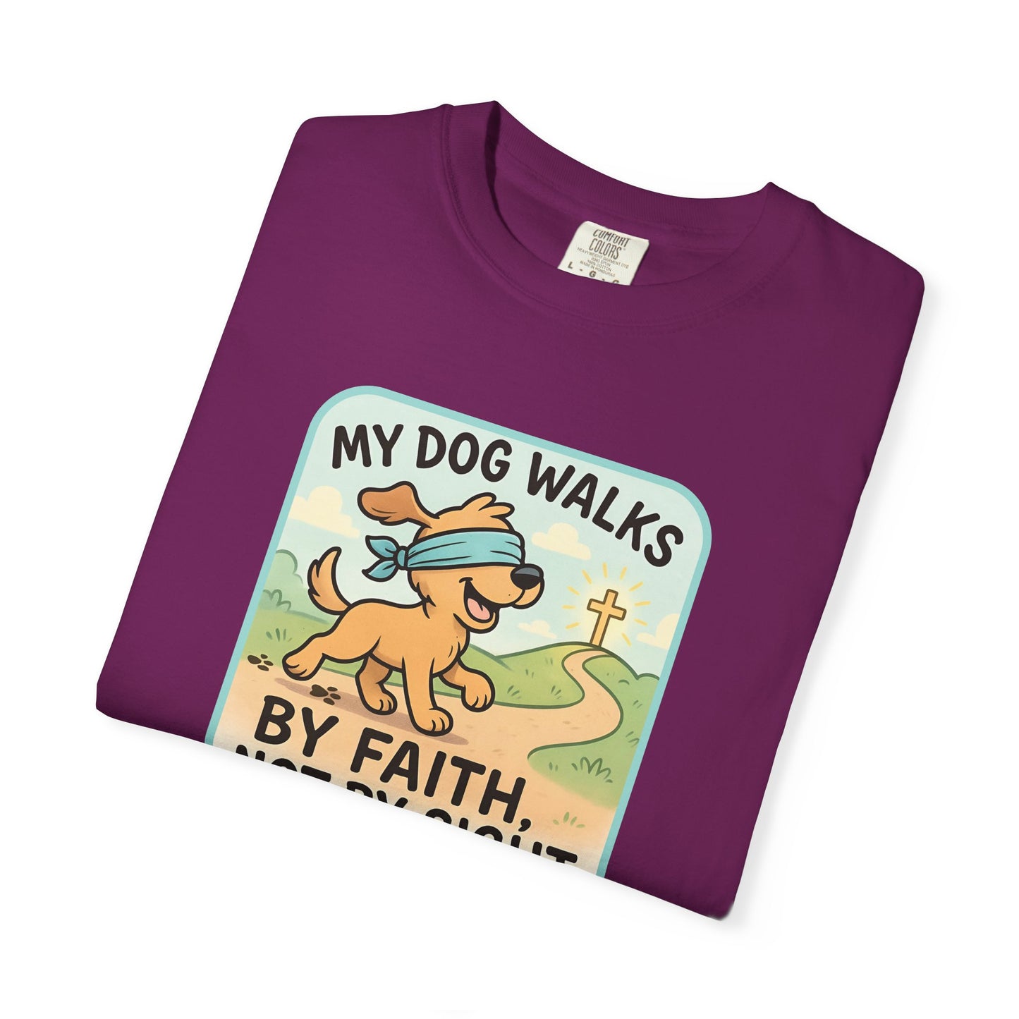 Faith-Inspired Dog Lover T-Shirt, Pet Owner Gifts, Cute Dog Apparel, Faith and Pets Merchandise, Casual Summer Wear