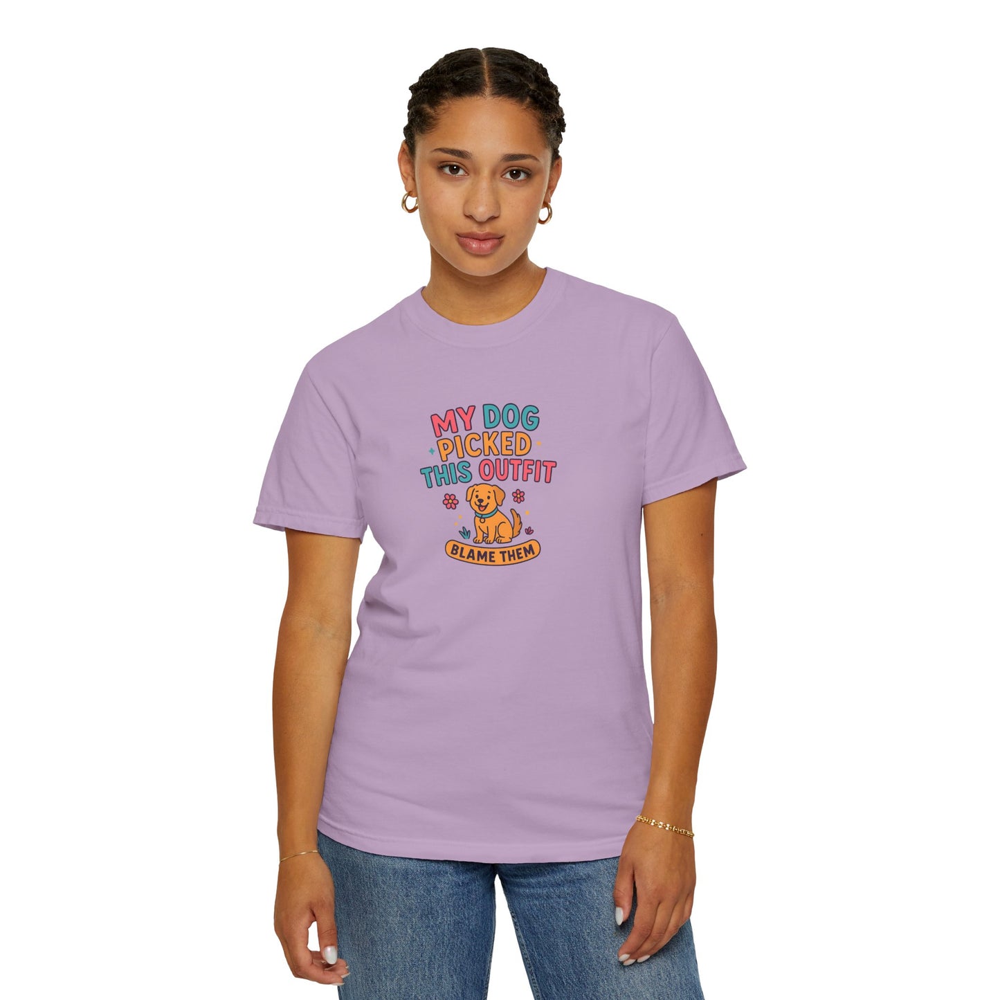 Dog Lover T-Shirt - My Dog Picked This Outfit
