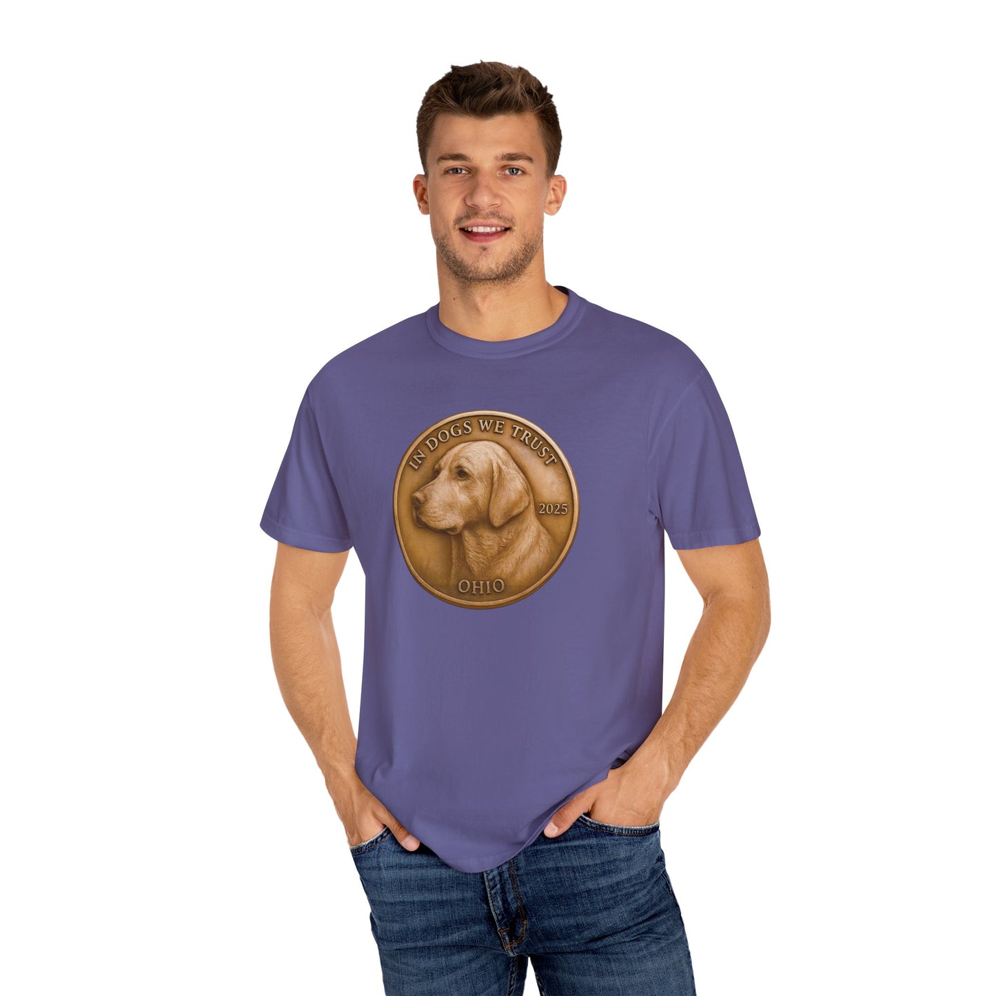 Ohio State Coin T-Shirt Collection - Proud Dog Breed Illustrations