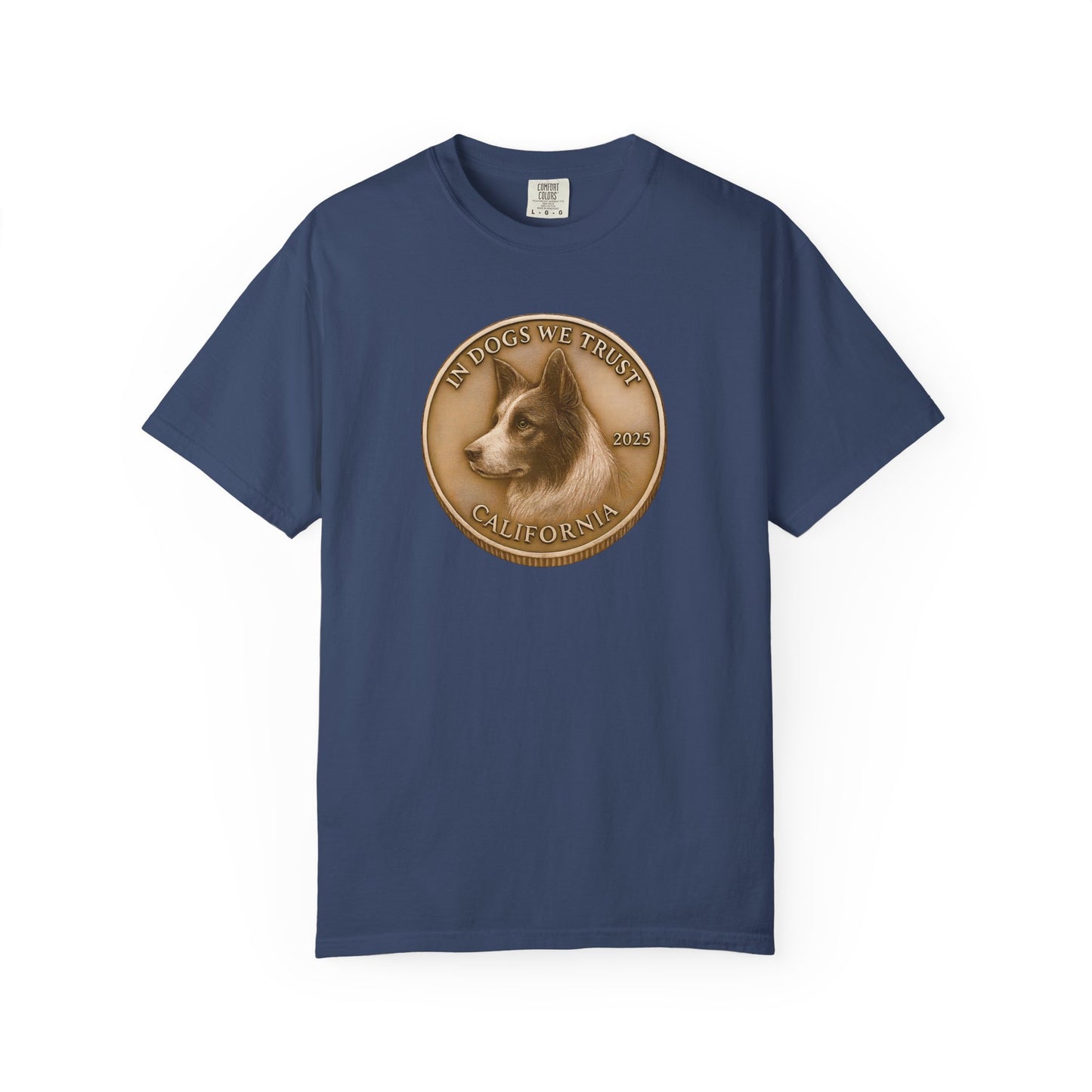 California State Coin T-Shirt Collection - Proud Dog Breed Illustrations