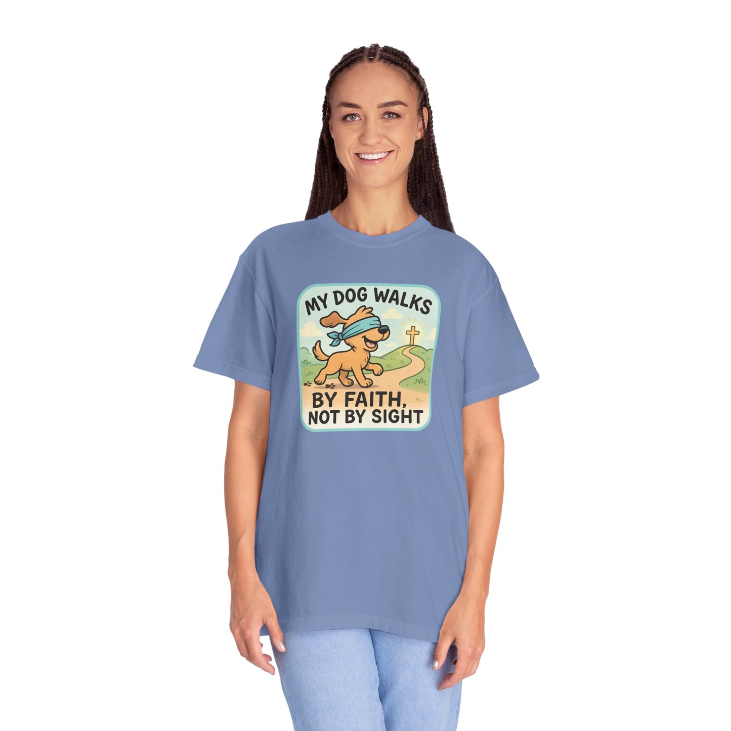 Faith-Inspired Dog Lover T-Shirt, Pet Owner Gifts, Cute Dog Apparel, Faith and Pets Merchandise, Casual Summer Wear