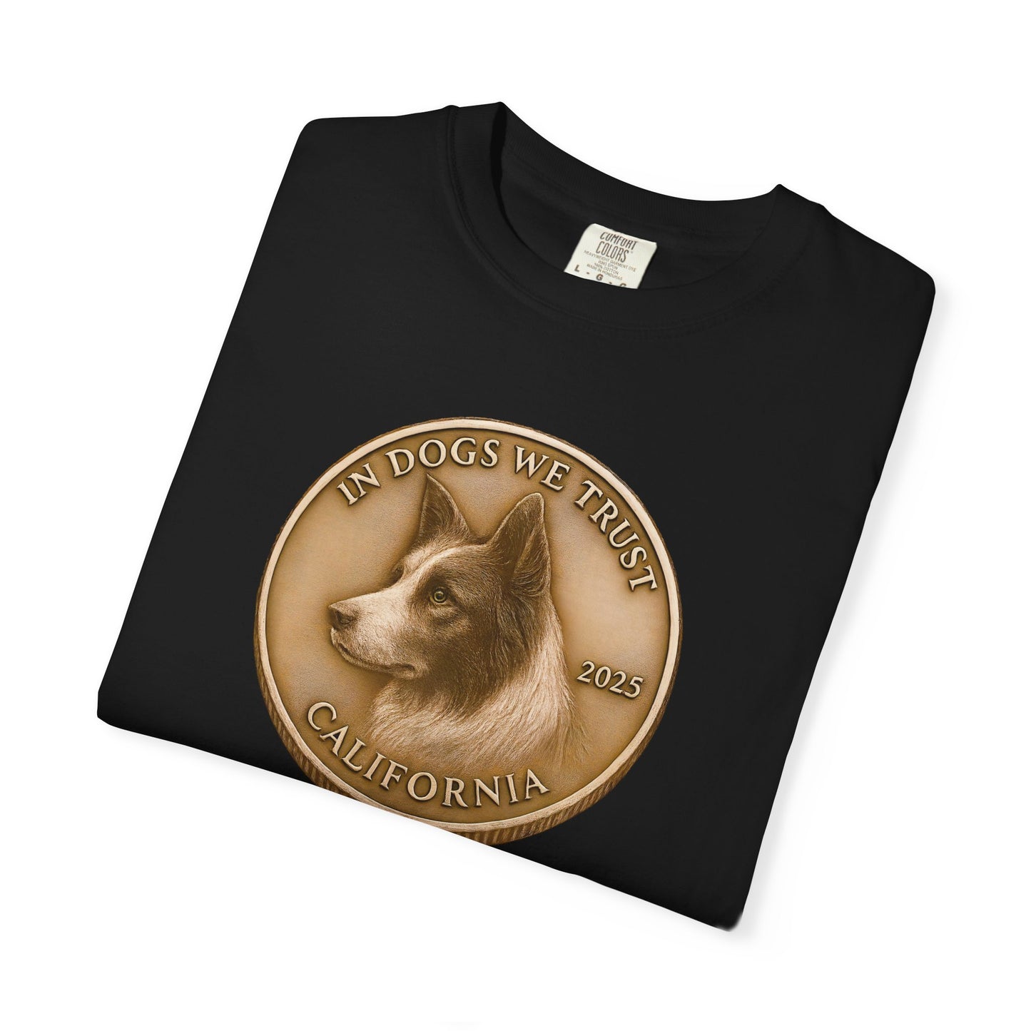 California State Coin T-Shirt Collection - Proud Dog Breed Illustrations