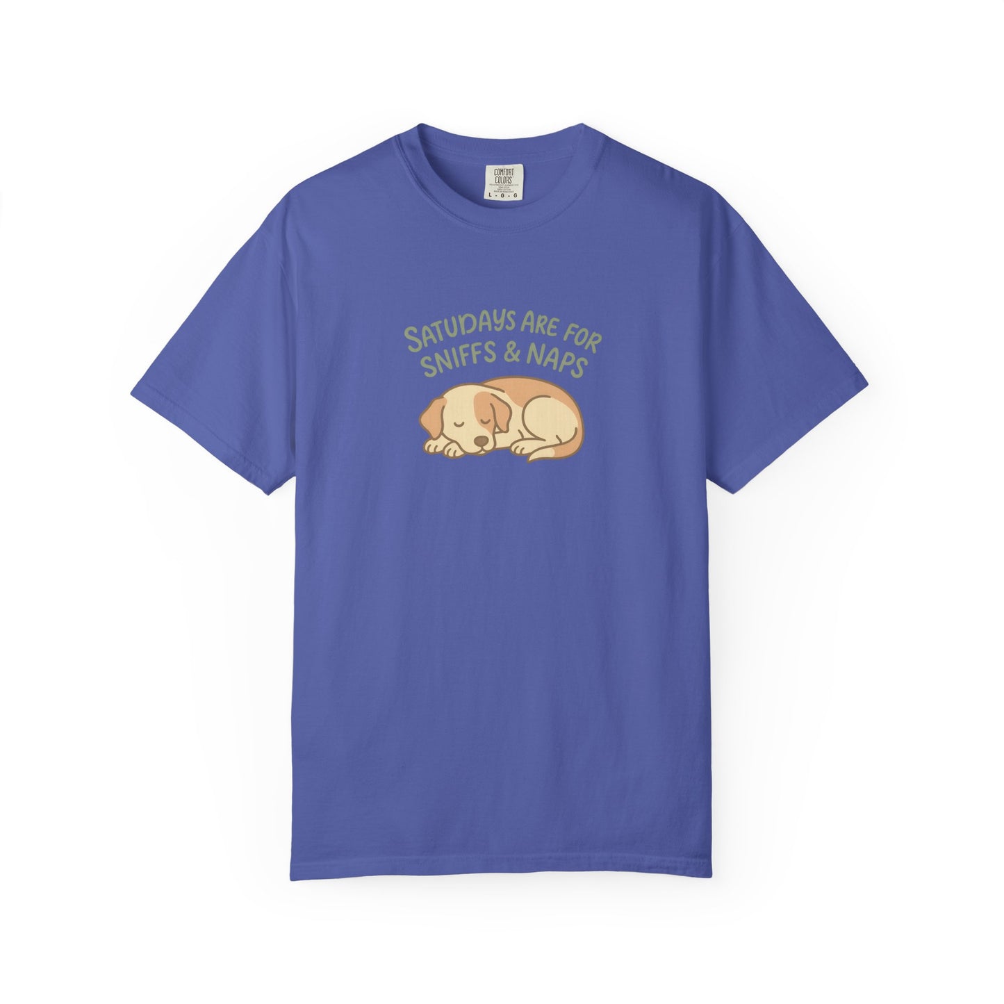 Saturdays are for naps Dog Dad T-Shirt