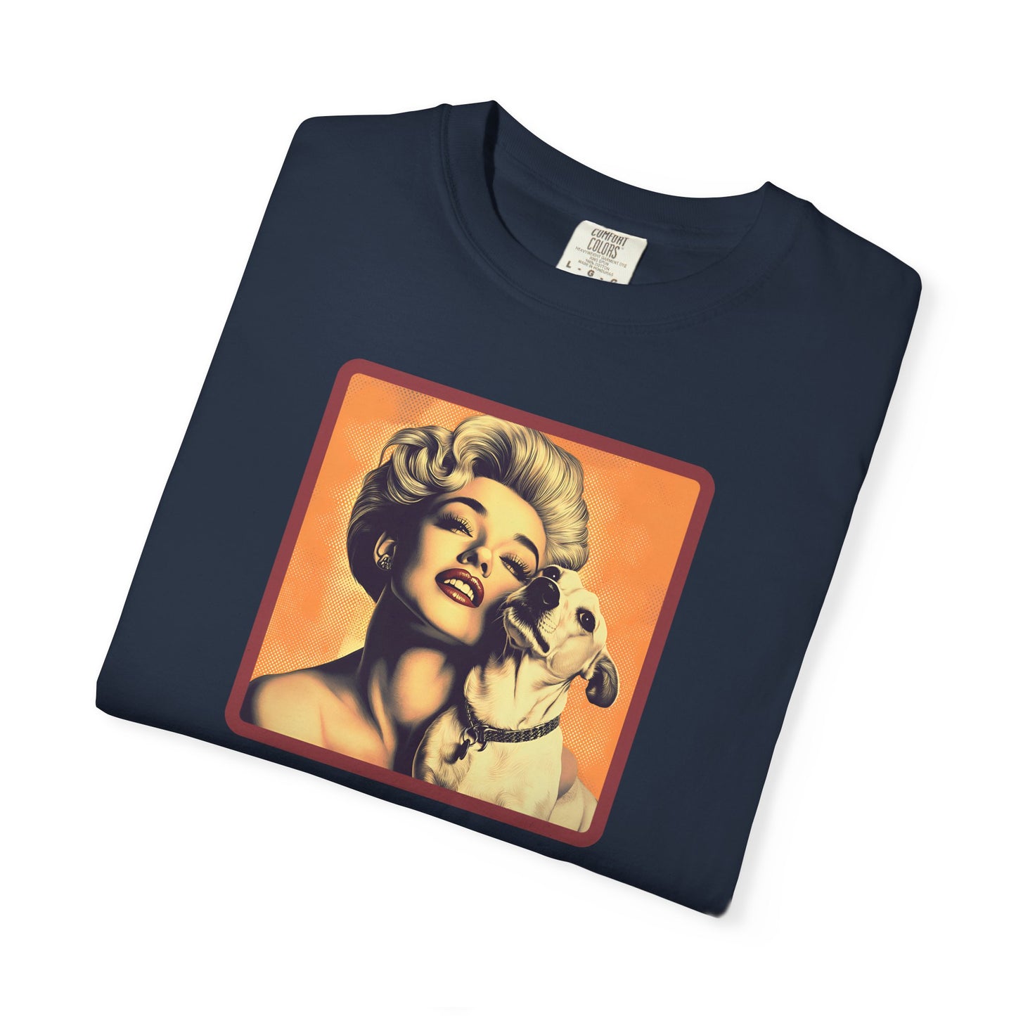 Vintage Poster T-Shirt - Unisex Garment-Dyed Tee