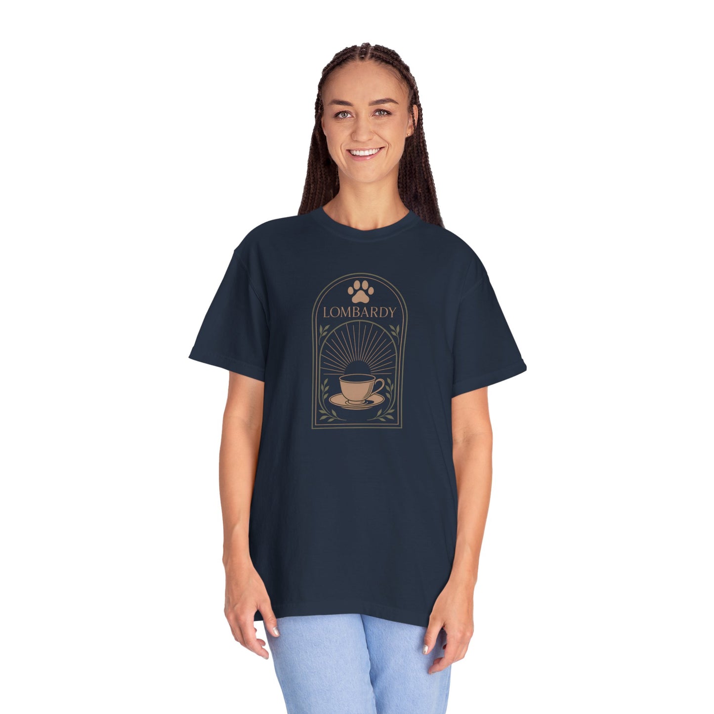 Coffee Lover's Unisex Garment-Dyed T-shirt, Soft Cotton Tee, Perfect Gift for Baristas, Coffee Enthusiasts, Homewear, Casual Style