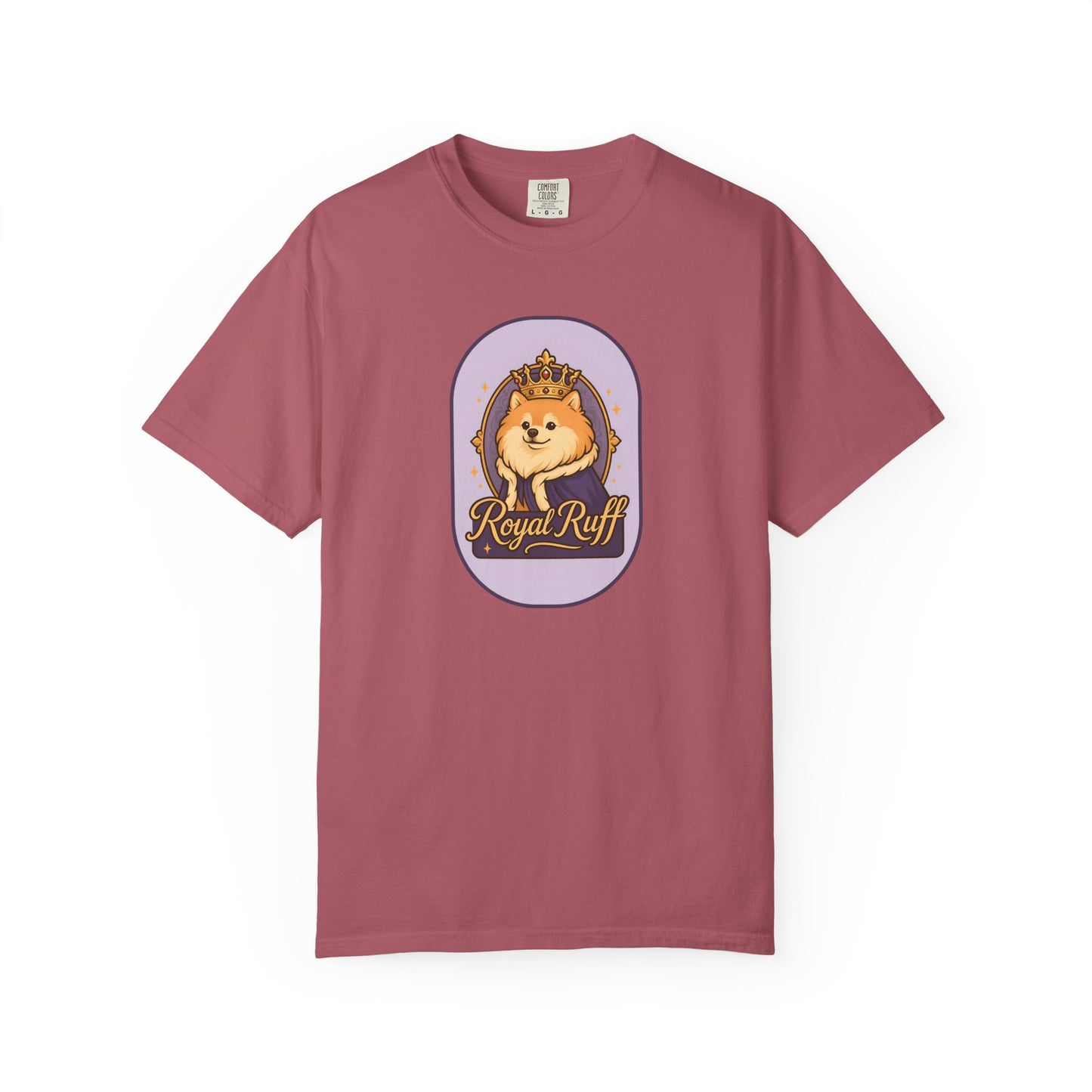 Dog Lover's Royal Ruff T-Shirt - Unisex Funny Pet Tee, Gift for Dog Parents, Cute Animal Shirt, Pet Memorial, Birthday Gift