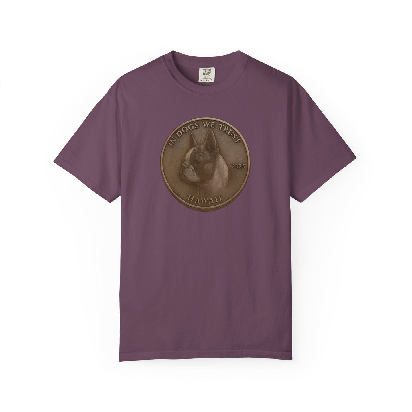 Hawaii State Coin T-Shirt Collection - Proud Dog Breed Illustrations