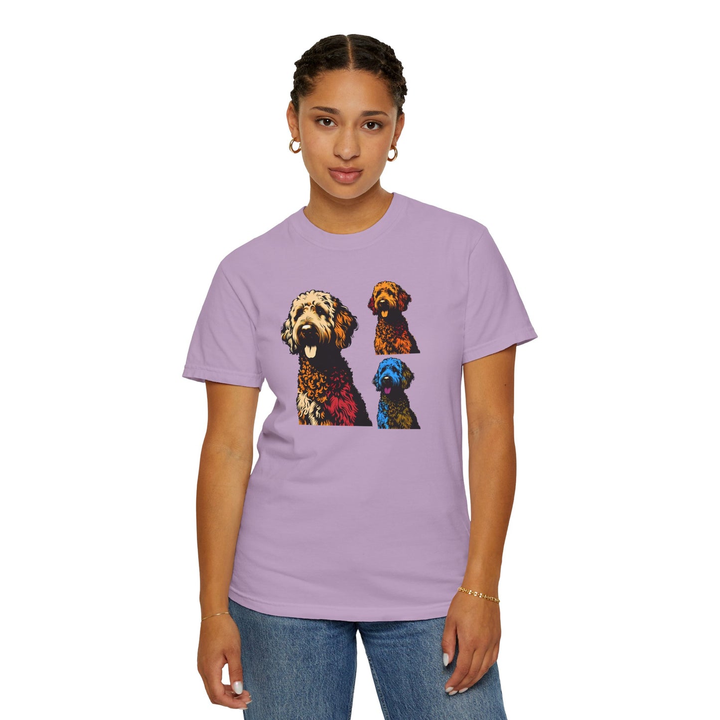 Labradoodle Love Tee – Color Splash Edition