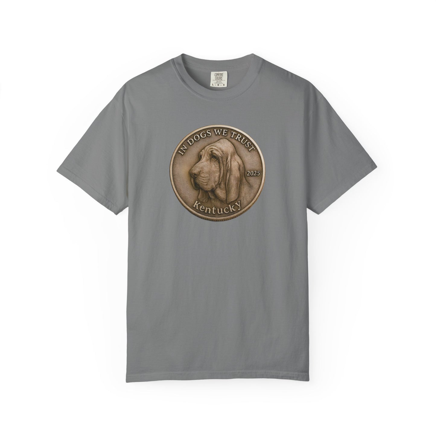 Kentucky State Coin T-Shirt Collection - Proud Dog Breed Illustrations