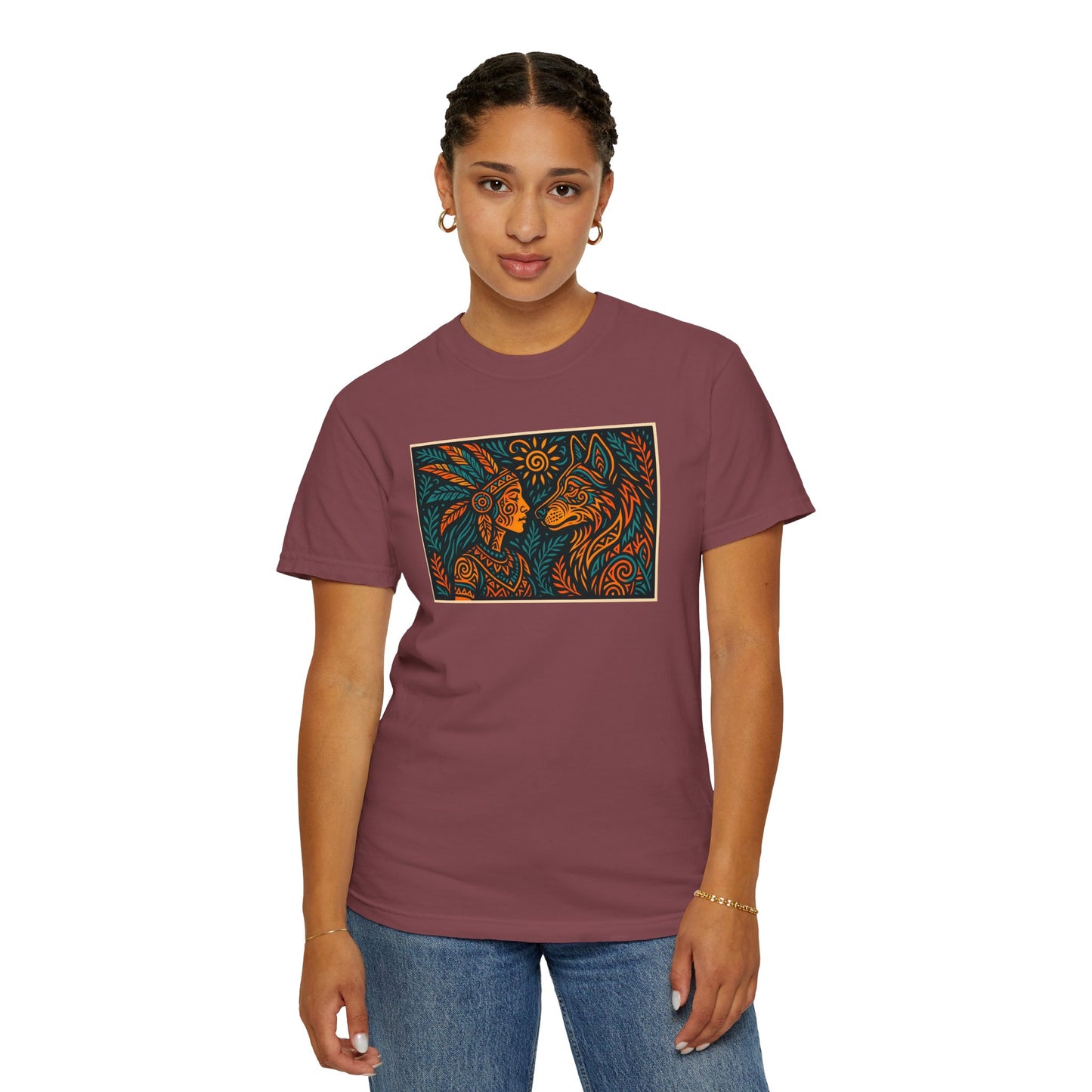 Nature-Inspired Unisex T-Shirt, Boho Casual Tee, Gift for Nature Lovers, Eco-Friendly Apparel, Stylish Everyday Top