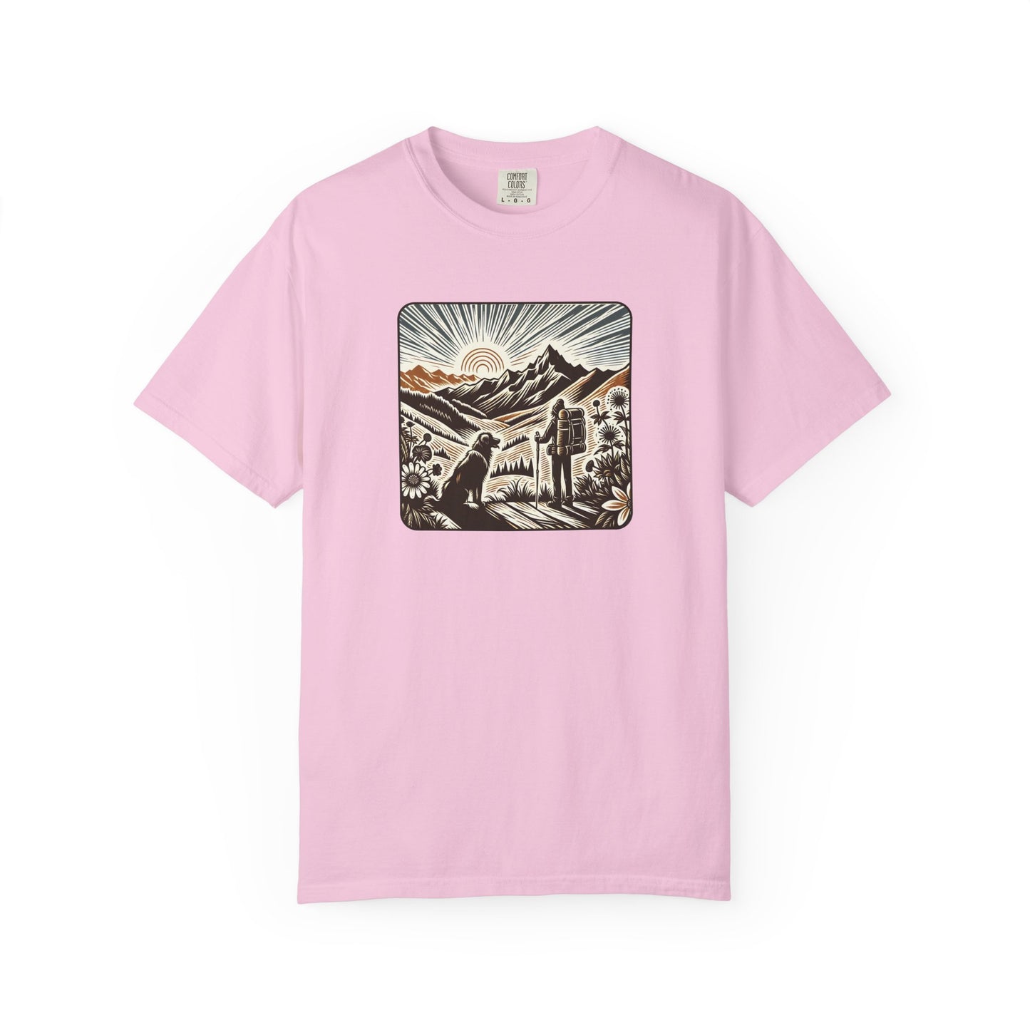 Adventure Awaits Unisex Garment-Dyed T-Shirt