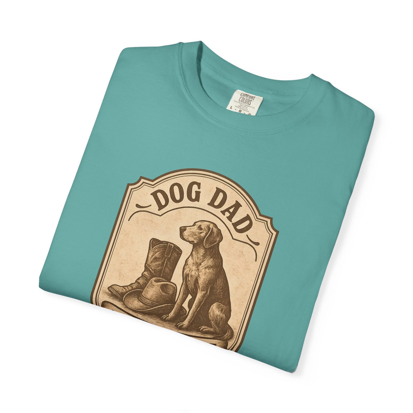 Dog Dad Raised Right T-Shirt, Gift for Dog Lovers, Cute Pet Apparel, Funny Dog Dad Tee, Unisex Casual Wear