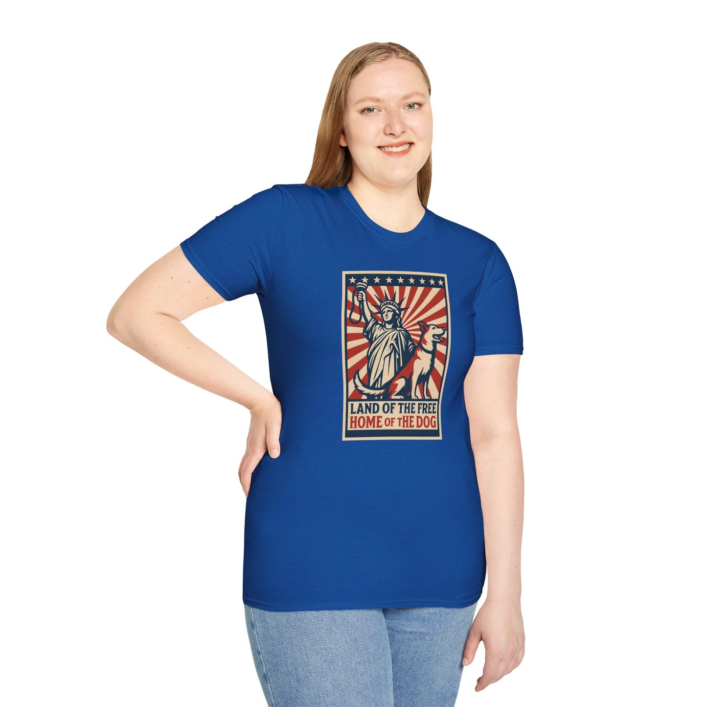 Patriotic Unisex T-Shirt with Flag Design, USA Pride Shirt, Everyday Wear, 4th of July Gift, Casual Style, American Flag Tee