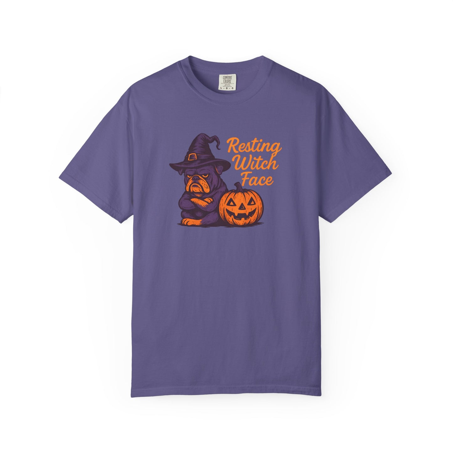 Halloween Witch T-Shirt, Funny Resting Witch Face Tee, Unisex Halloween Apparel, Spooky Season Shirt, Fall Festive Wear