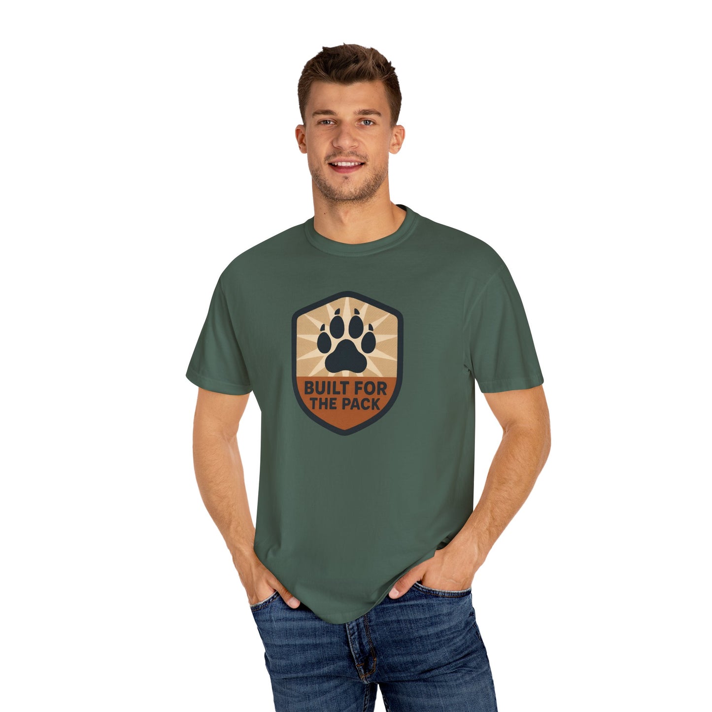 Built for the Pack Unisex T-Shirt, Dog Lover Shirt, Pet Parent Gift, Casual Wear for Animal Lovers, Outdoor Adventure Tee