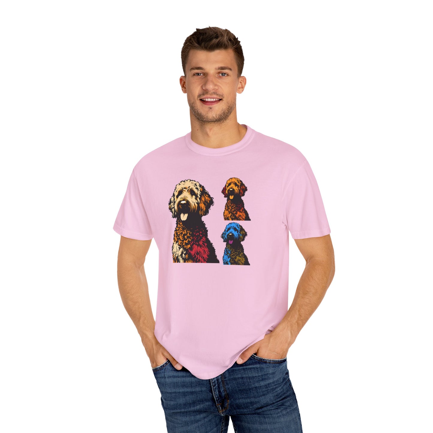 Labradoodle Love Tee – Color Splash Edition