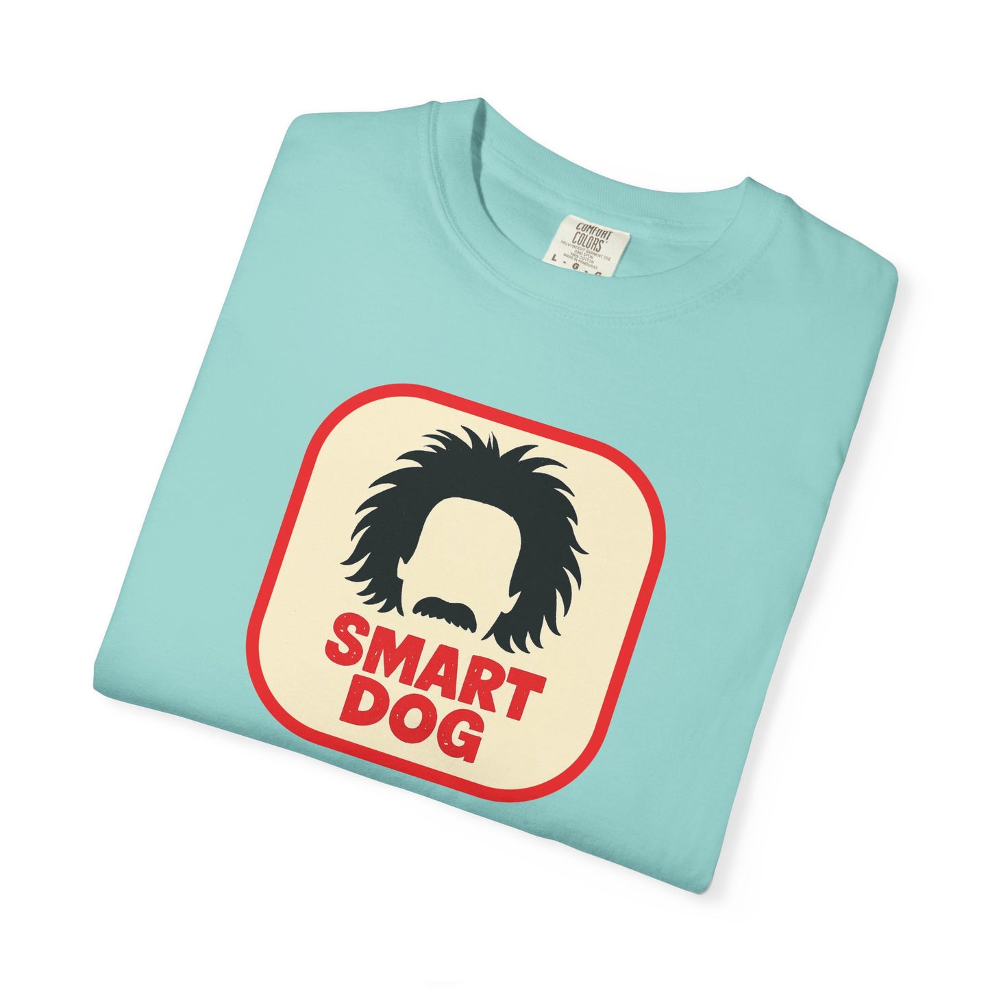 Dog Lover Graphic T-shirt - Smart Dog, Albert Einstein Design