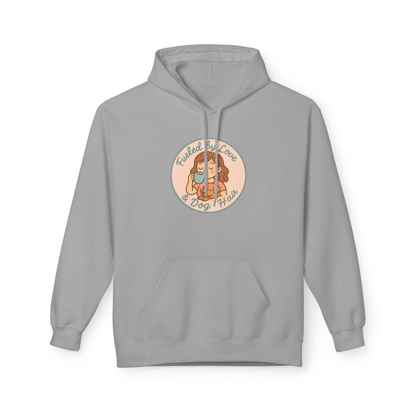 Hoodie for Dog Moms - Unisex Midweight Softstyle Fleece Hoodie