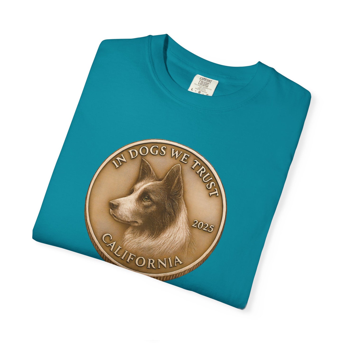 California State Coin T-Shirt Collection - Proud Dog Breed Illustrations