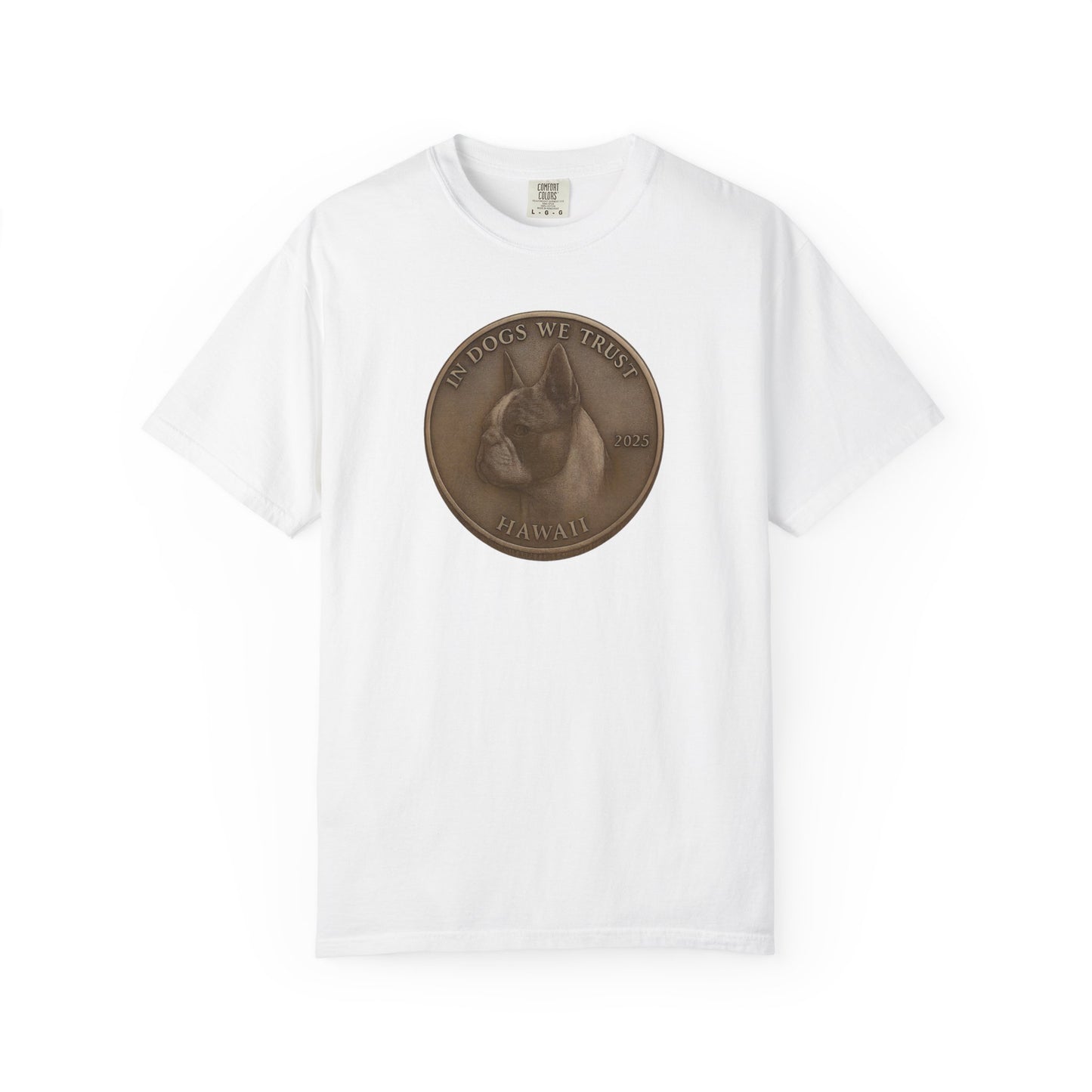 Hawaii State Coin T-Shirt Collection - Proud Dog Breed Illustrations