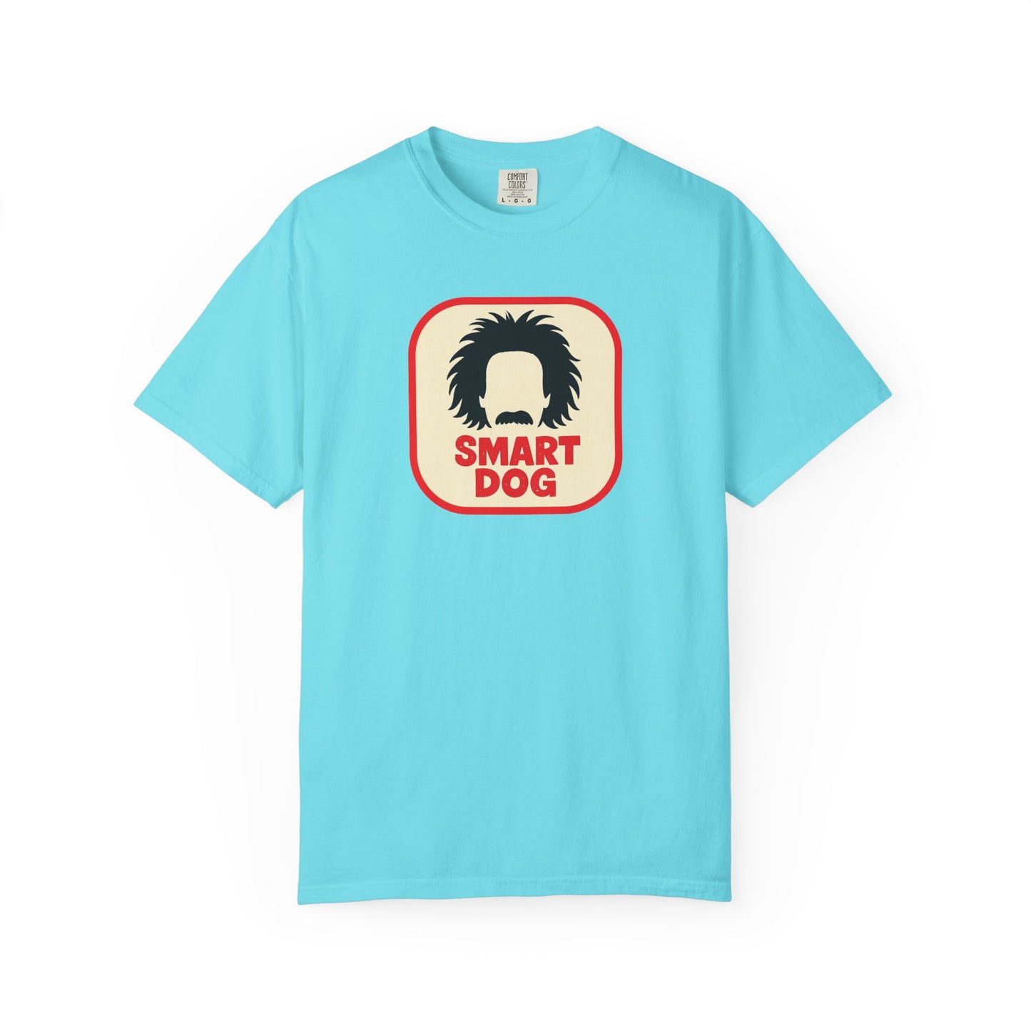 Dog Lover Graphic T-shirt - Smart Dog, Albert Einstein Design
