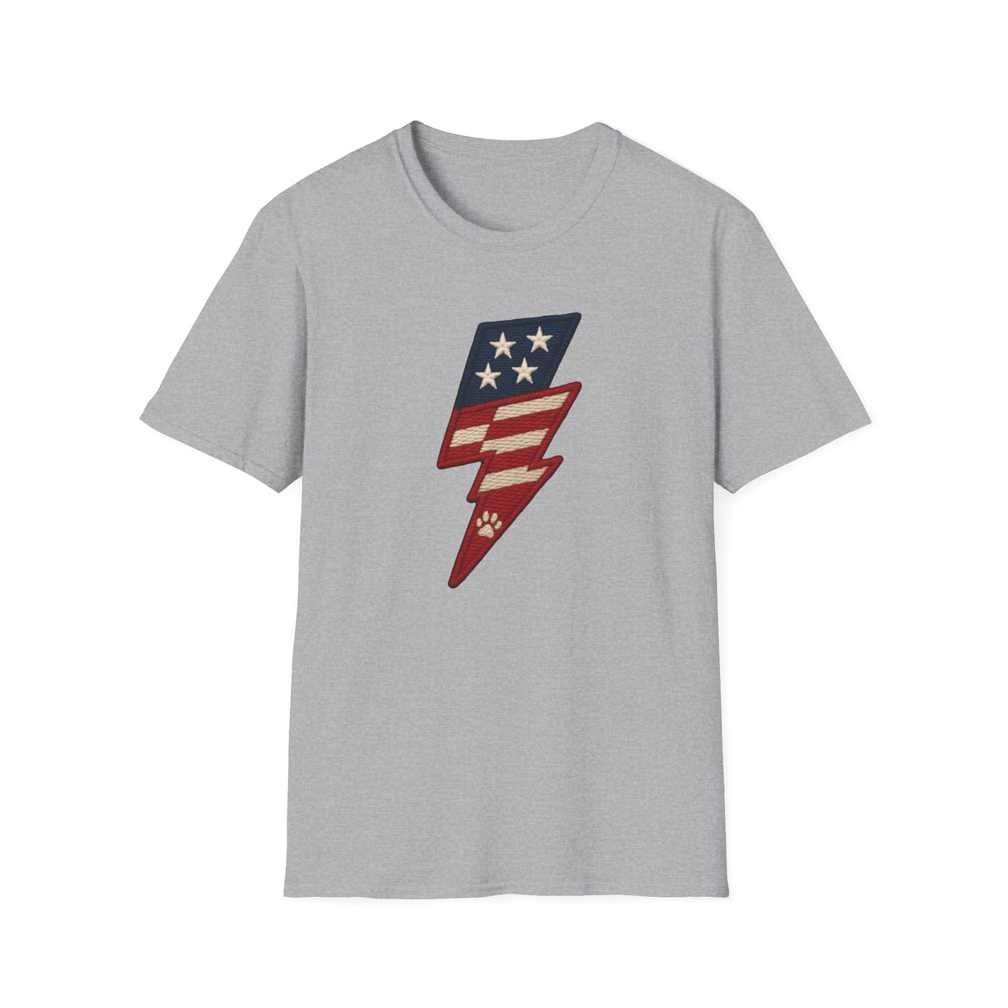 Patriotic Unisex T-Shirt with Flag Design, USA Pride Shirt, Everyday Wear, 4th of July Gift, Casual Style, American Flag Tee