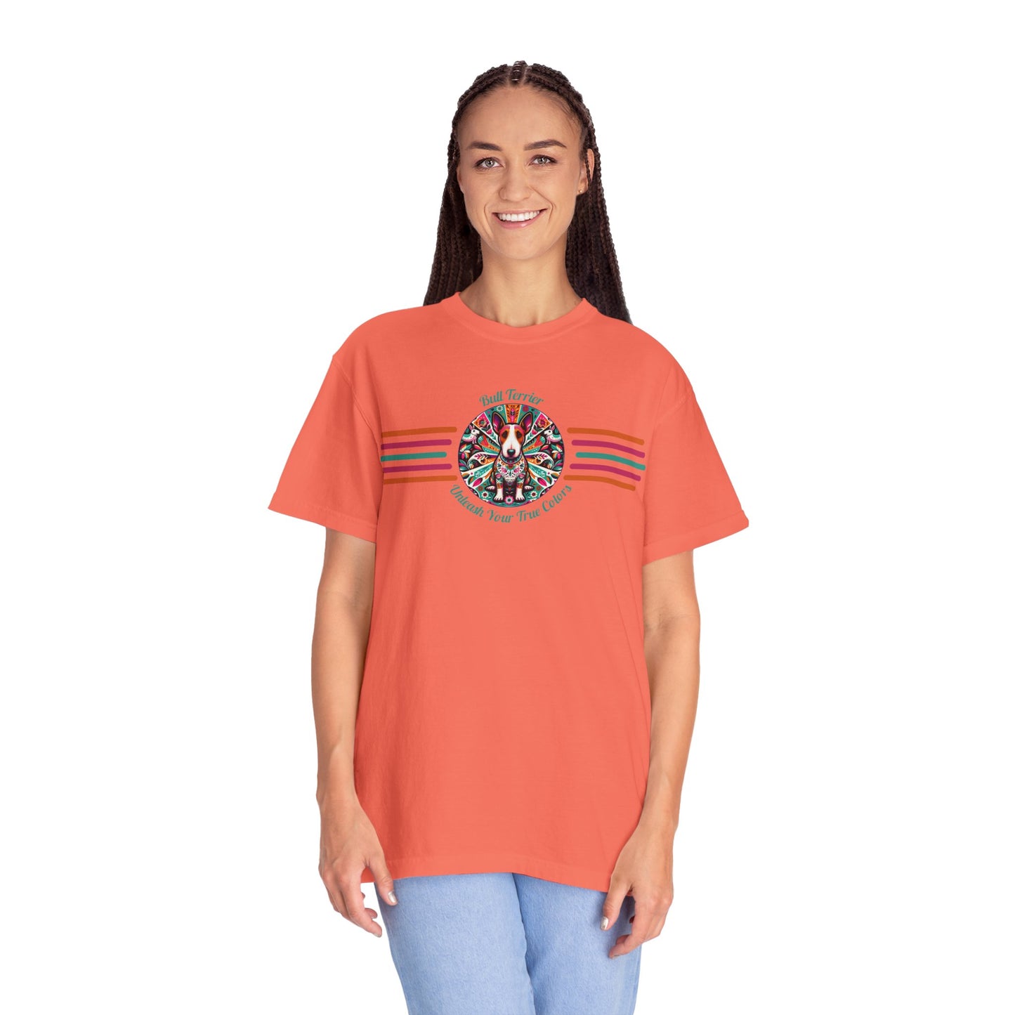 Bull Terrier - "Unleash Your True Colors" Graphic Tee