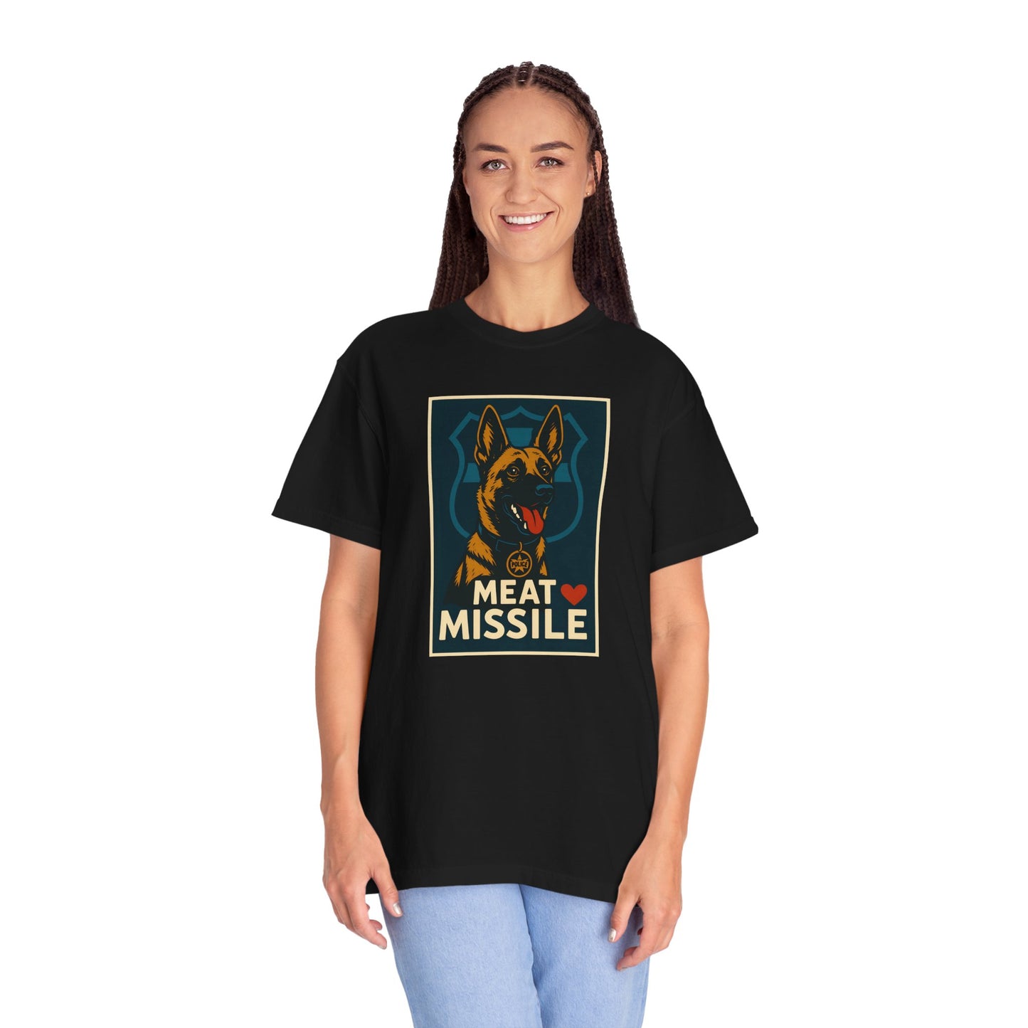 🚀 Belgian Malinois “Meat Missile” Tee