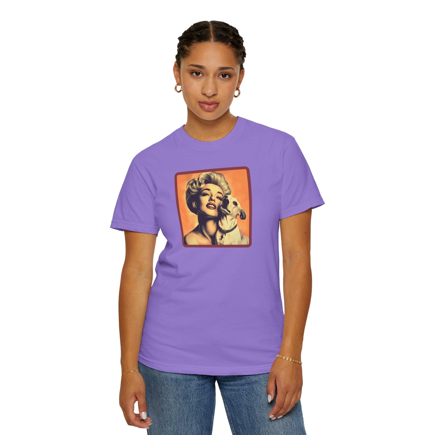 Vintage Poster T-Shirt - Unisex Garment-Dyed Tee