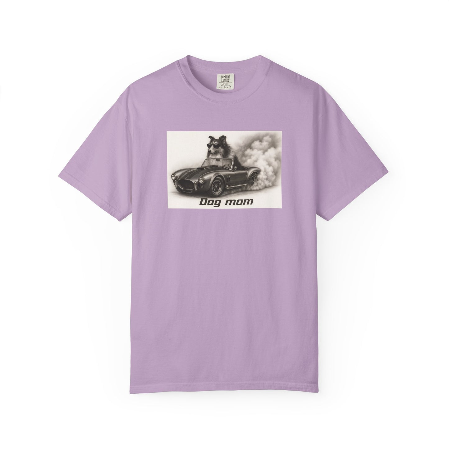 Dog Mom - Collie - “Cool Dogs in Cool Cars” T-Shirt Collection! 🐶🚗