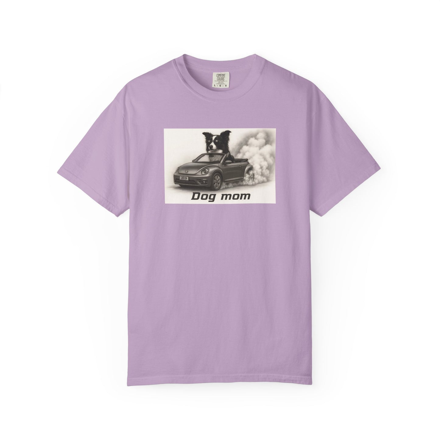 Dog Mom - Border Collie - “Cool Dogs in Cool Cars” T-Shirt Collection! 🐶🚗