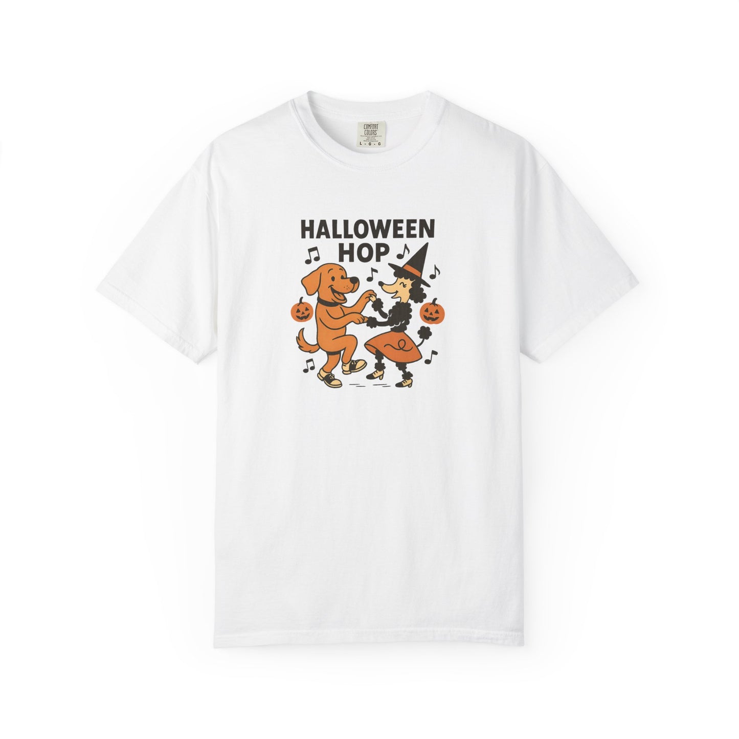 Halloween Hop Unisex T-Shirt, Fun Halloween Tee, Spooky Dance Shirt, Fall Fest Shirt, Unique Halloween Gift