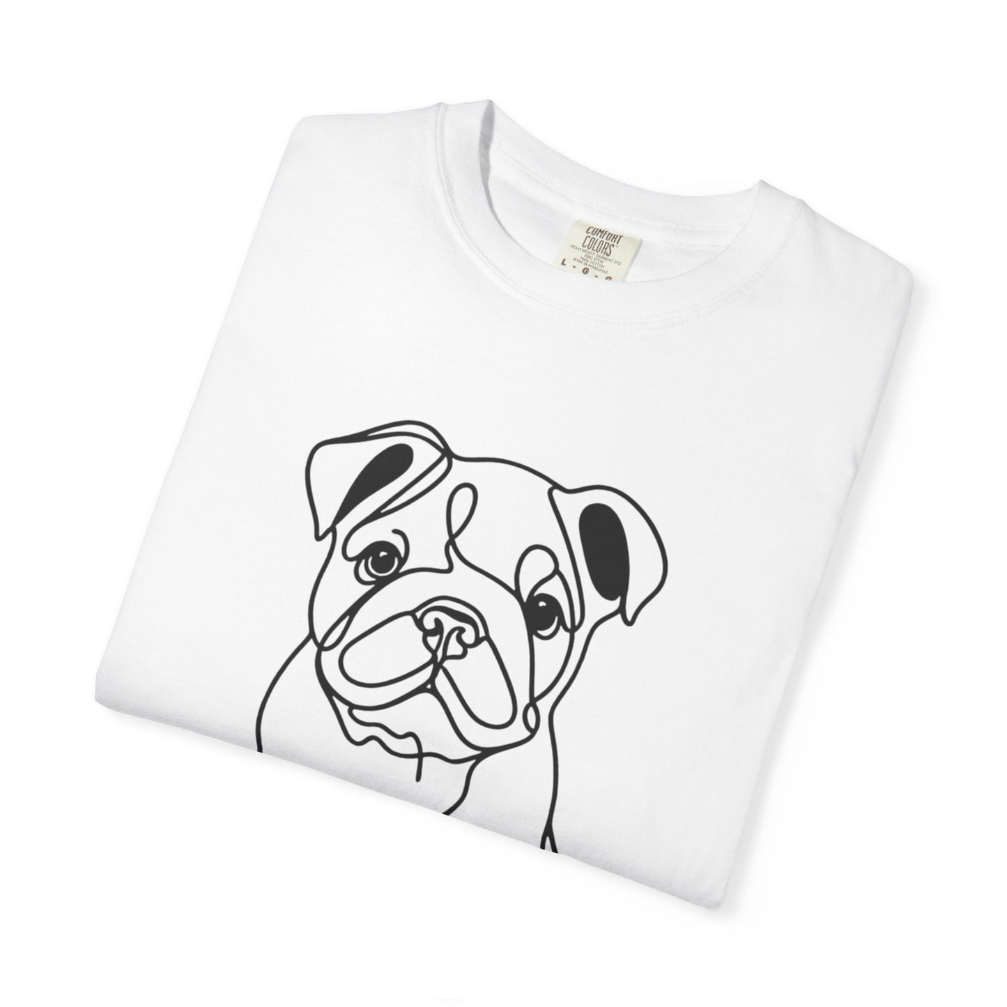 Adorable Bulldog Graphic Unisex T-Shirt