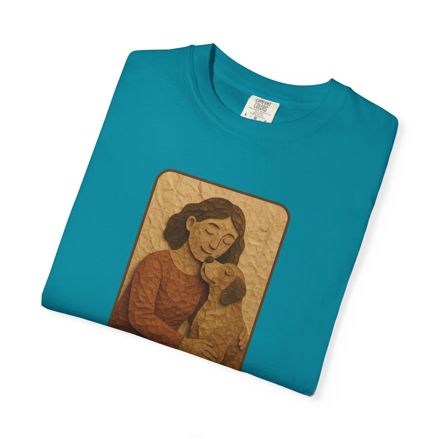Dog Mom T-shirt - Unisex Garment-Dyed Tee for Pet Lovers