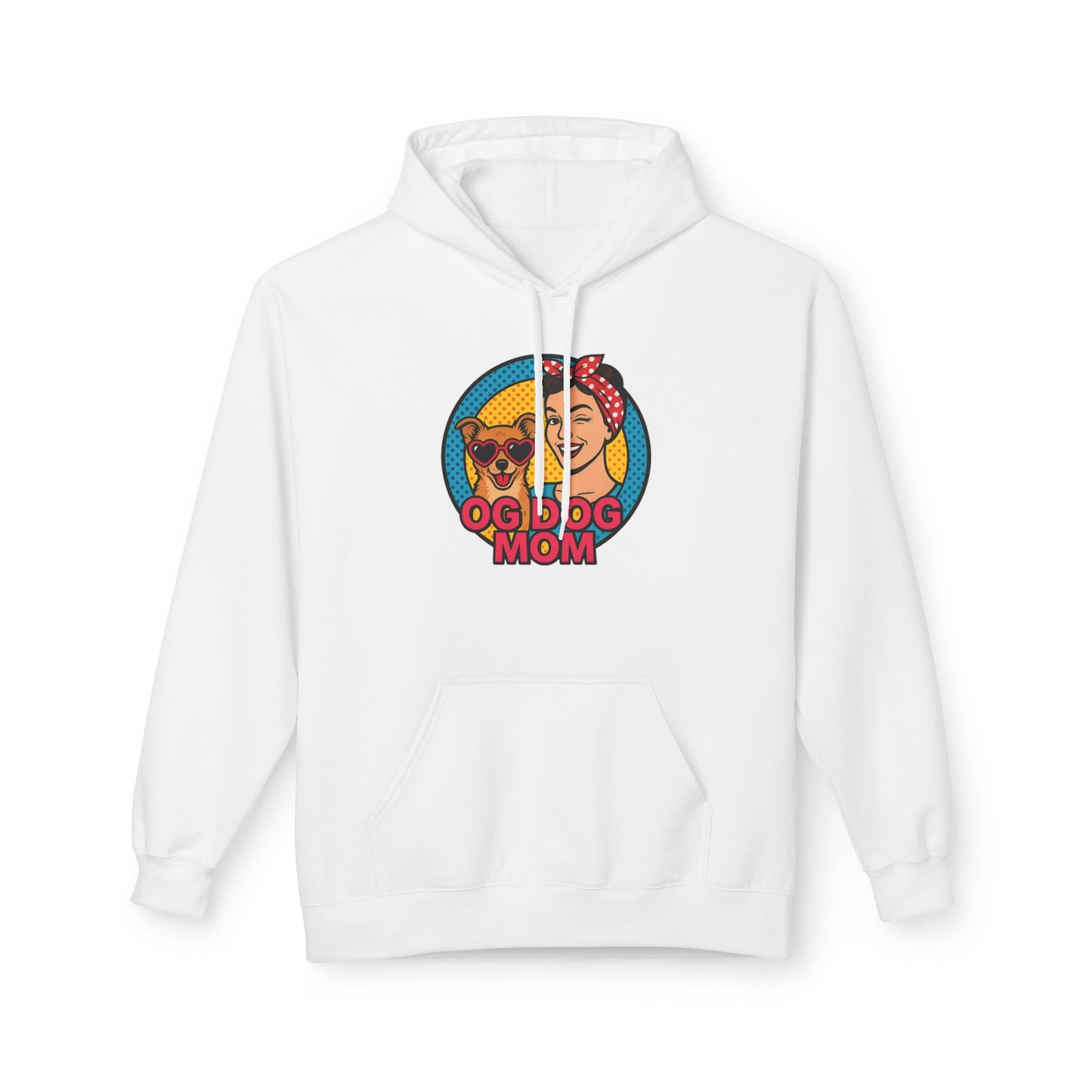 Hoodie for Dog Moms - Unisex Midweight Softstyle Fleece Hoodie