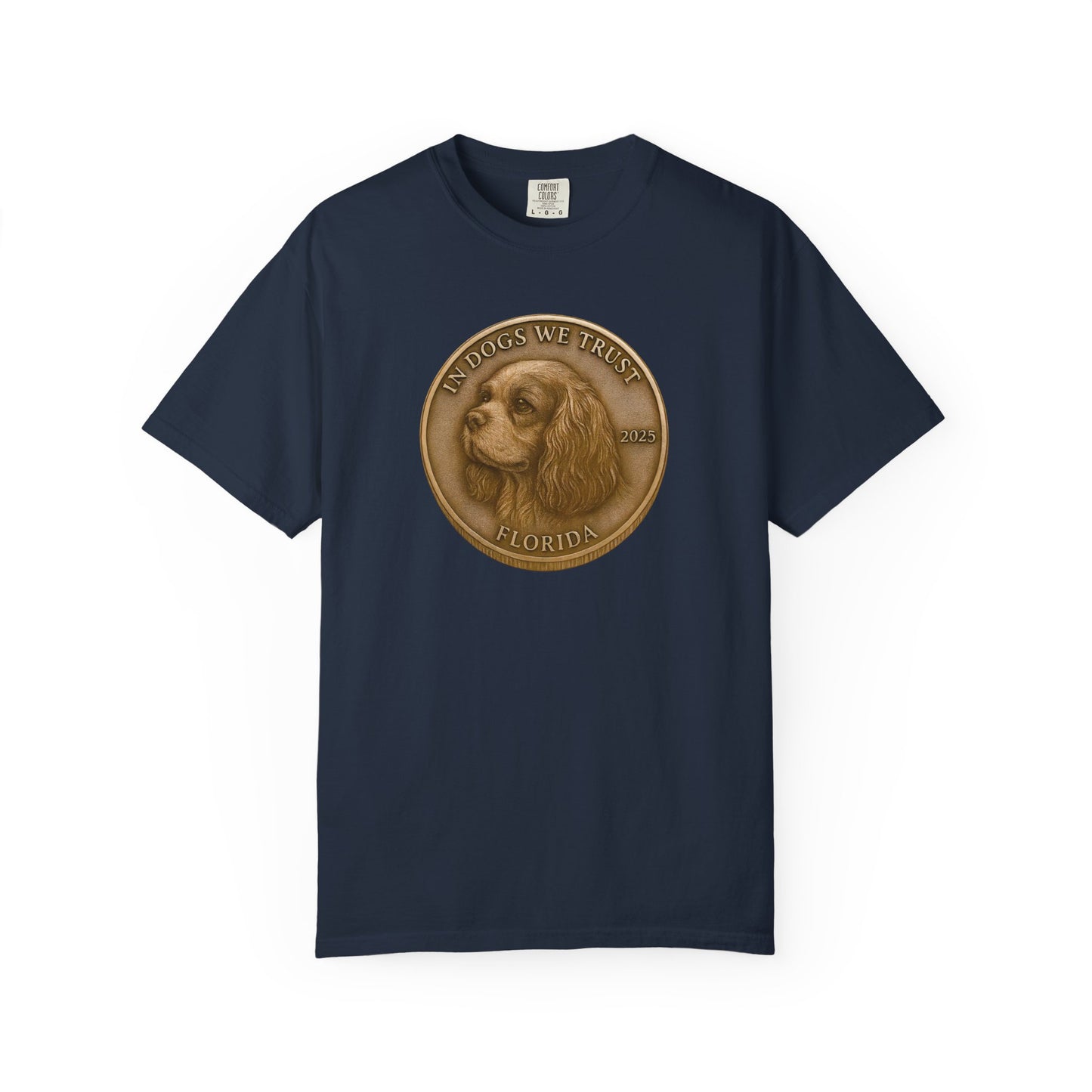 Florida State Coin T-Shirt Collection - Proud Dog Breed Illustrations