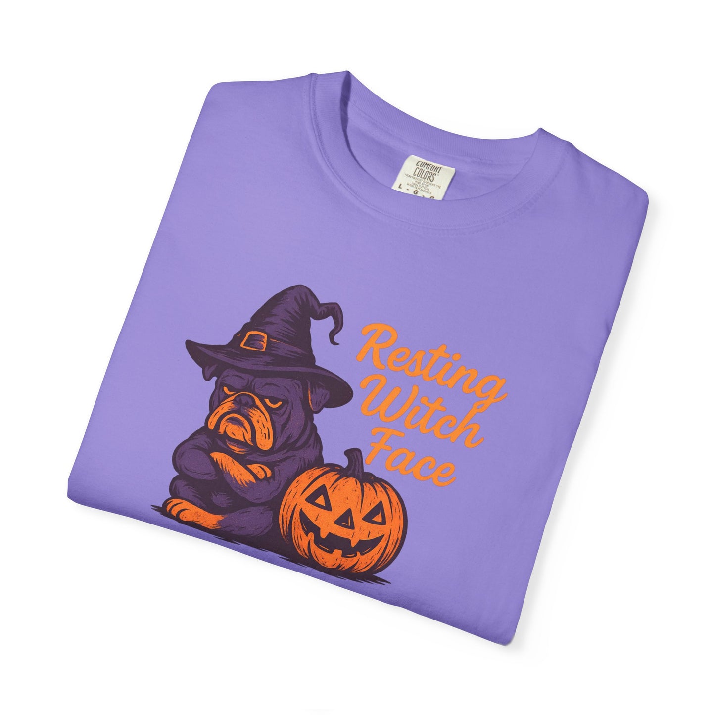 Halloween Witch T-Shirt, Funny Resting Witch Face Tee, Unisex Halloween Apparel, Spooky Season Shirt, Fall Festive Wear