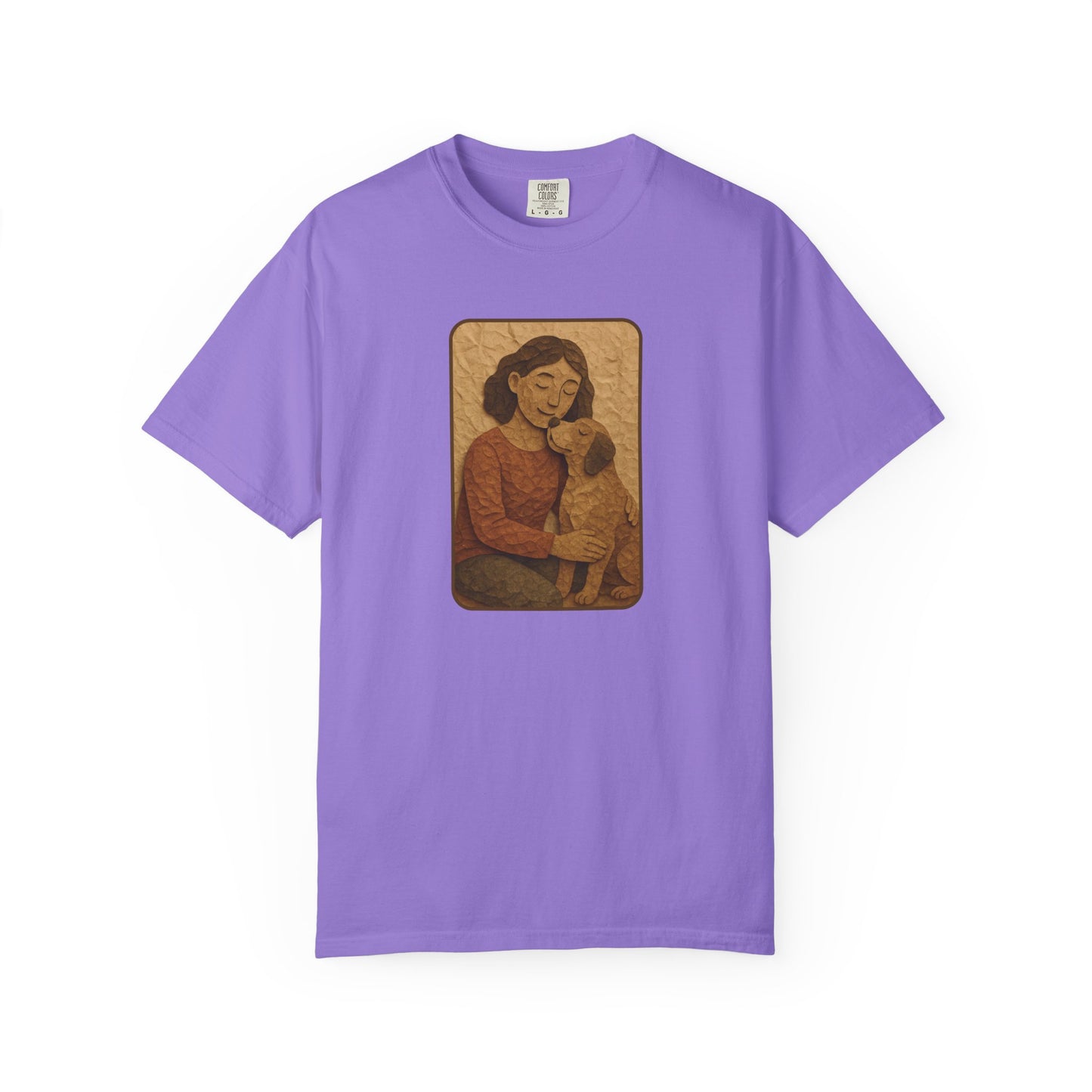 Dog Mom T-shirt - Unisex Garment-Dyed Tee for Pet Lovers