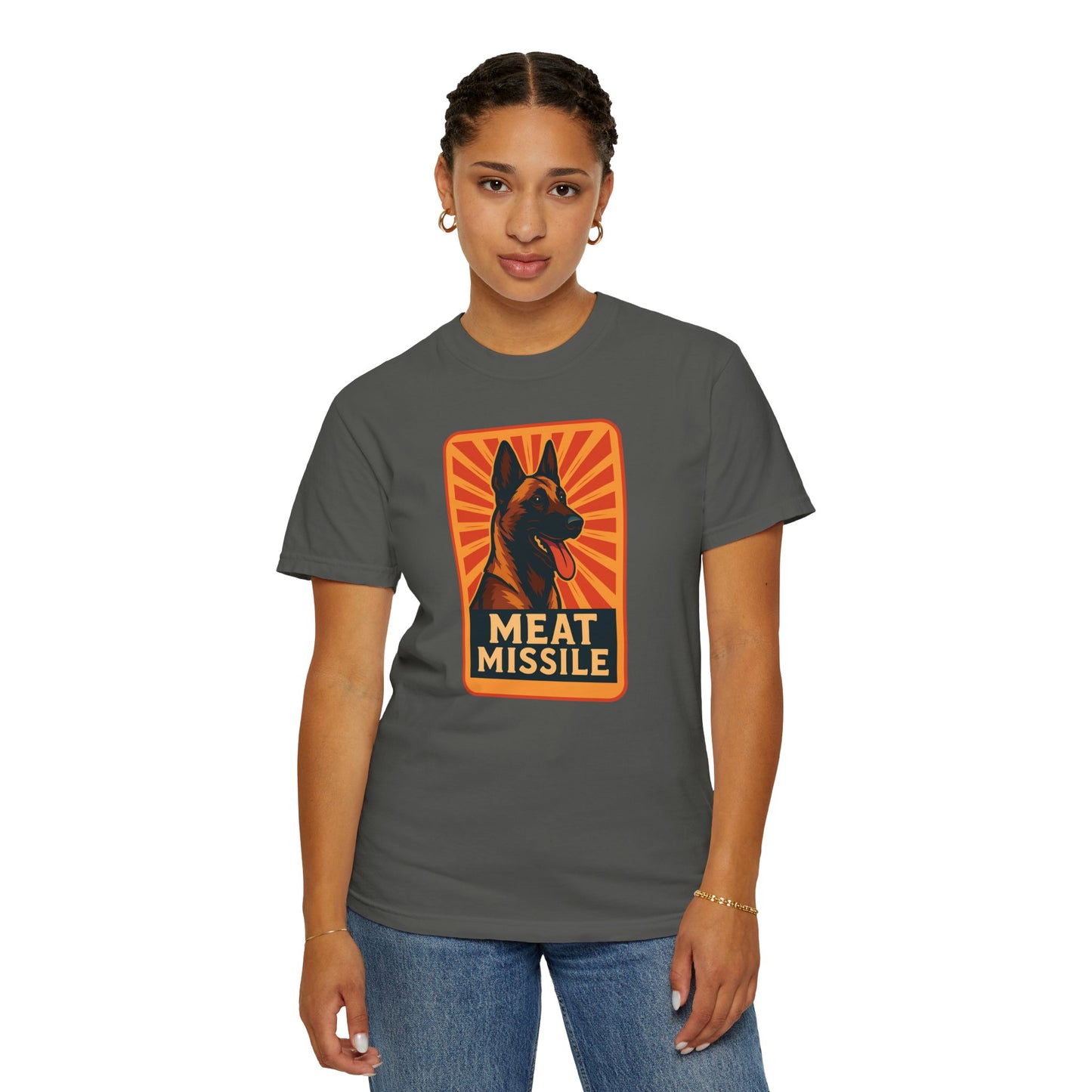🚀 Belgian Malinois “Meat Missile” Tee