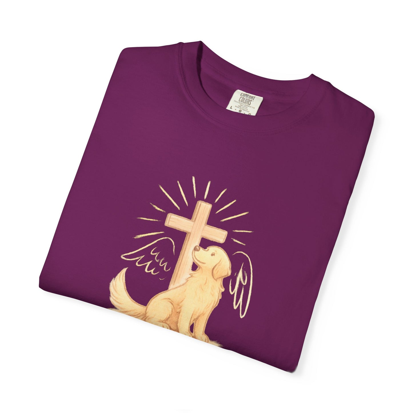 Dog-Inspired Faith T-Shirt, Unisex T-Shirt, Christian Apparel, Pet Lover Gift, Casual Wear, Memorial Shirt