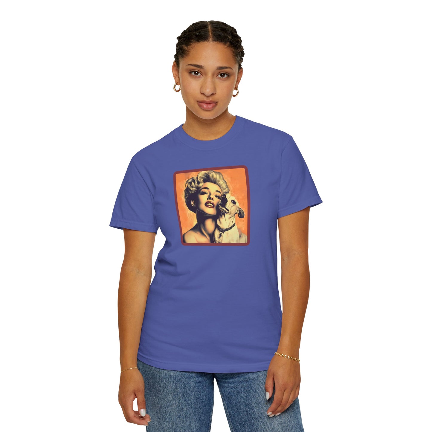 Vintage Poster T-Shirt - Unisex Garment-Dyed Tee
