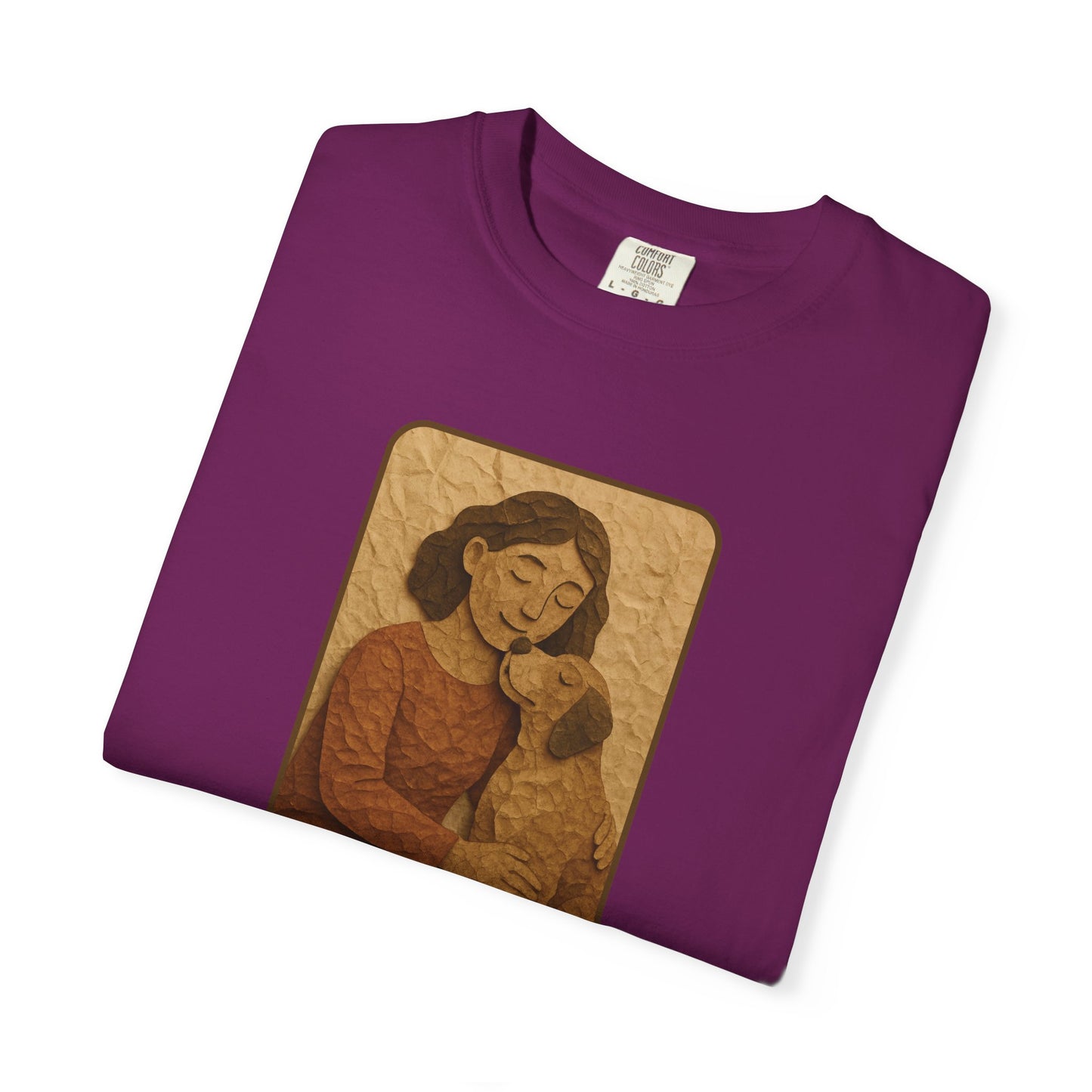Dog Mom T-shirt - Unisex Garment-Dyed Tee for Pet Lovers