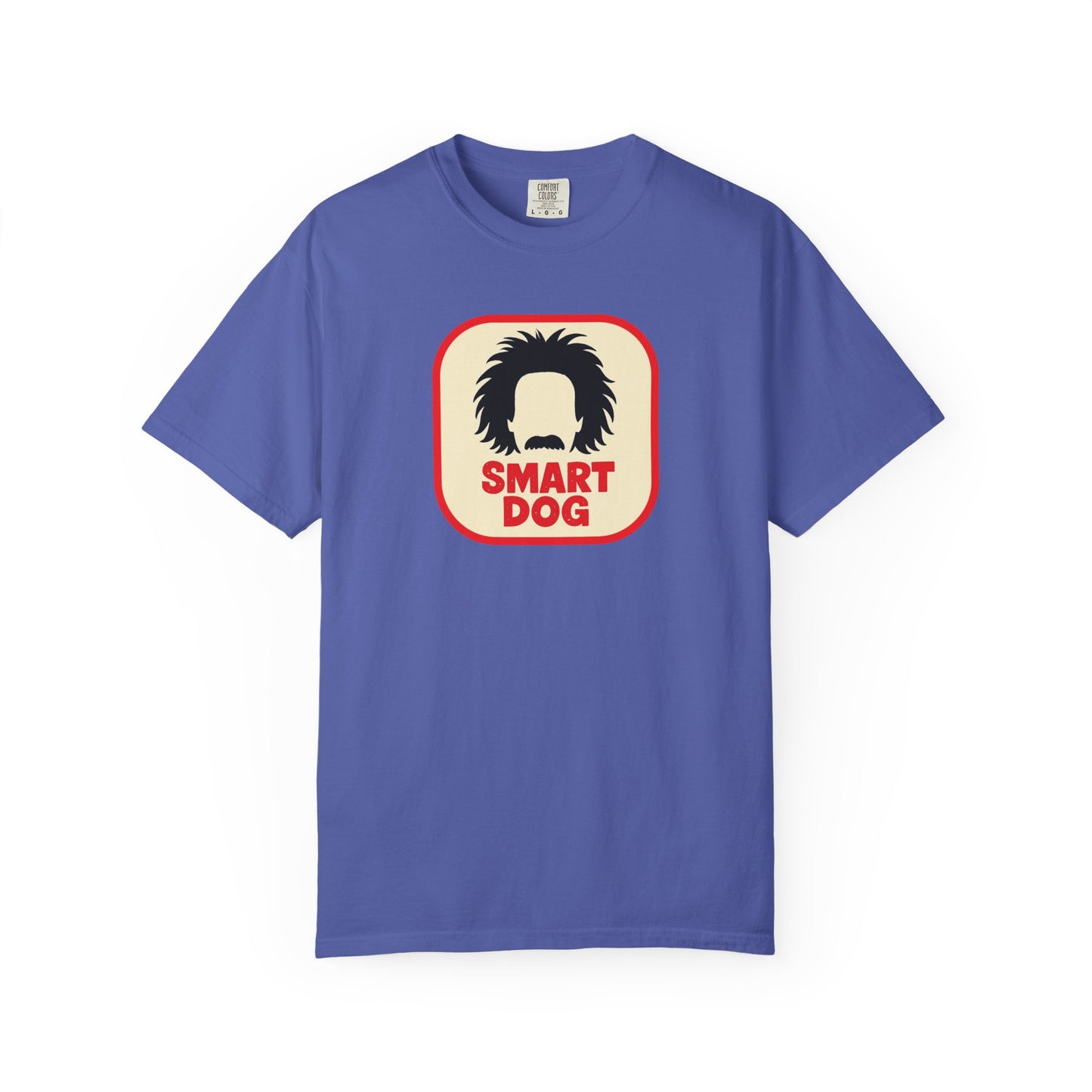 Dog Lover Graphic T-shirt - Smart Dog, Albert Einstein Design