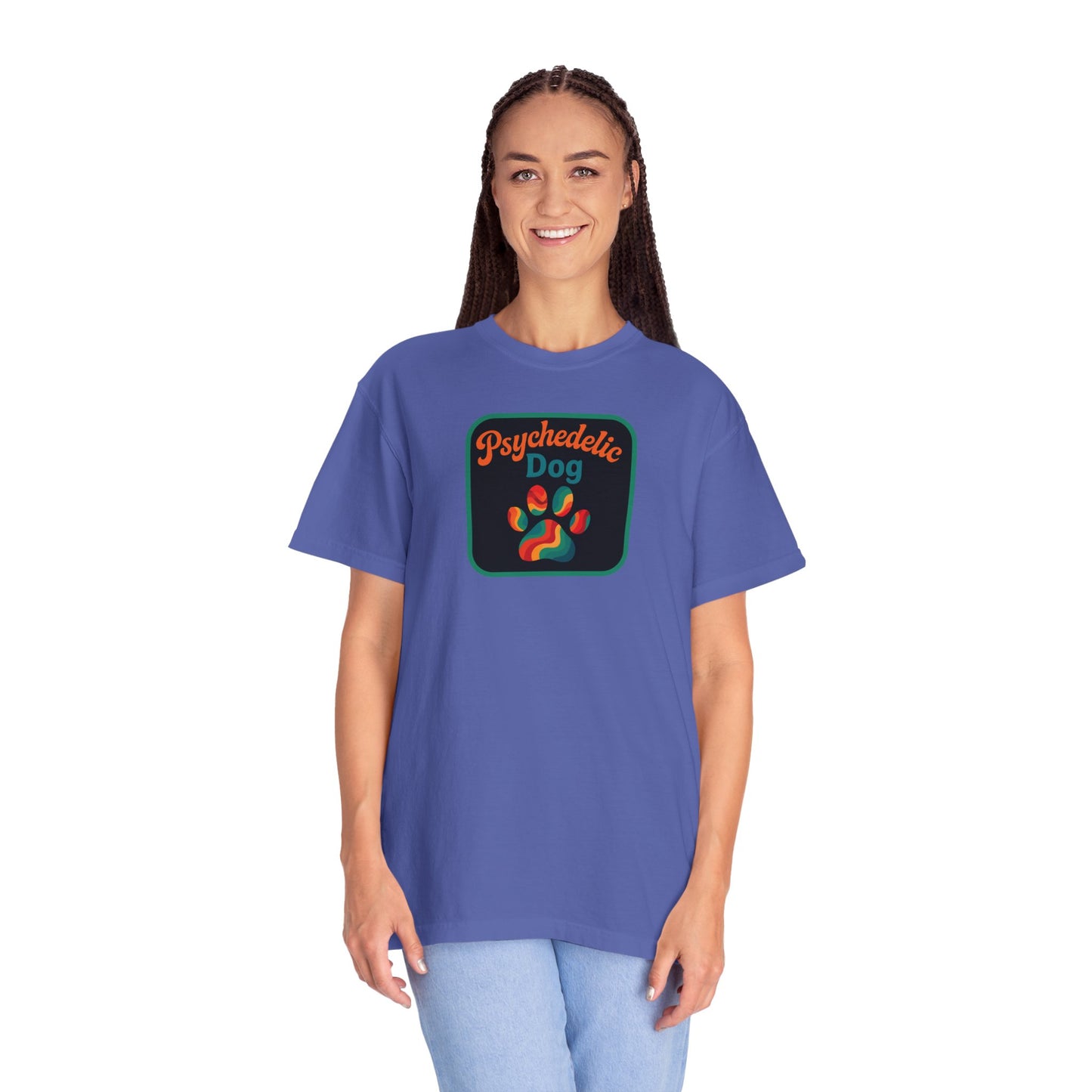 Psychedelic Dog T-shirt