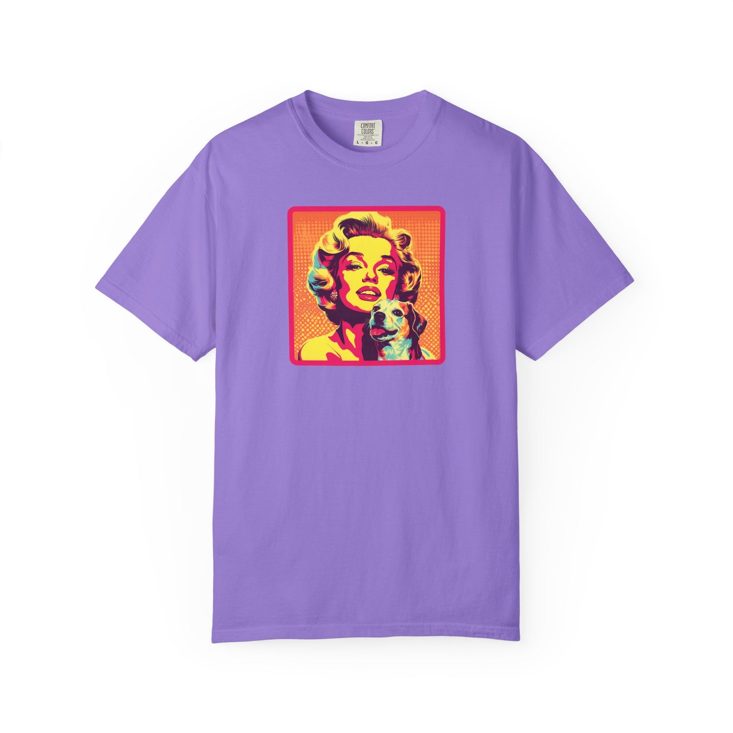 Vintage Dog Mom T-shirt - Unisex Garment-Dyed Tee for Dog Lovers