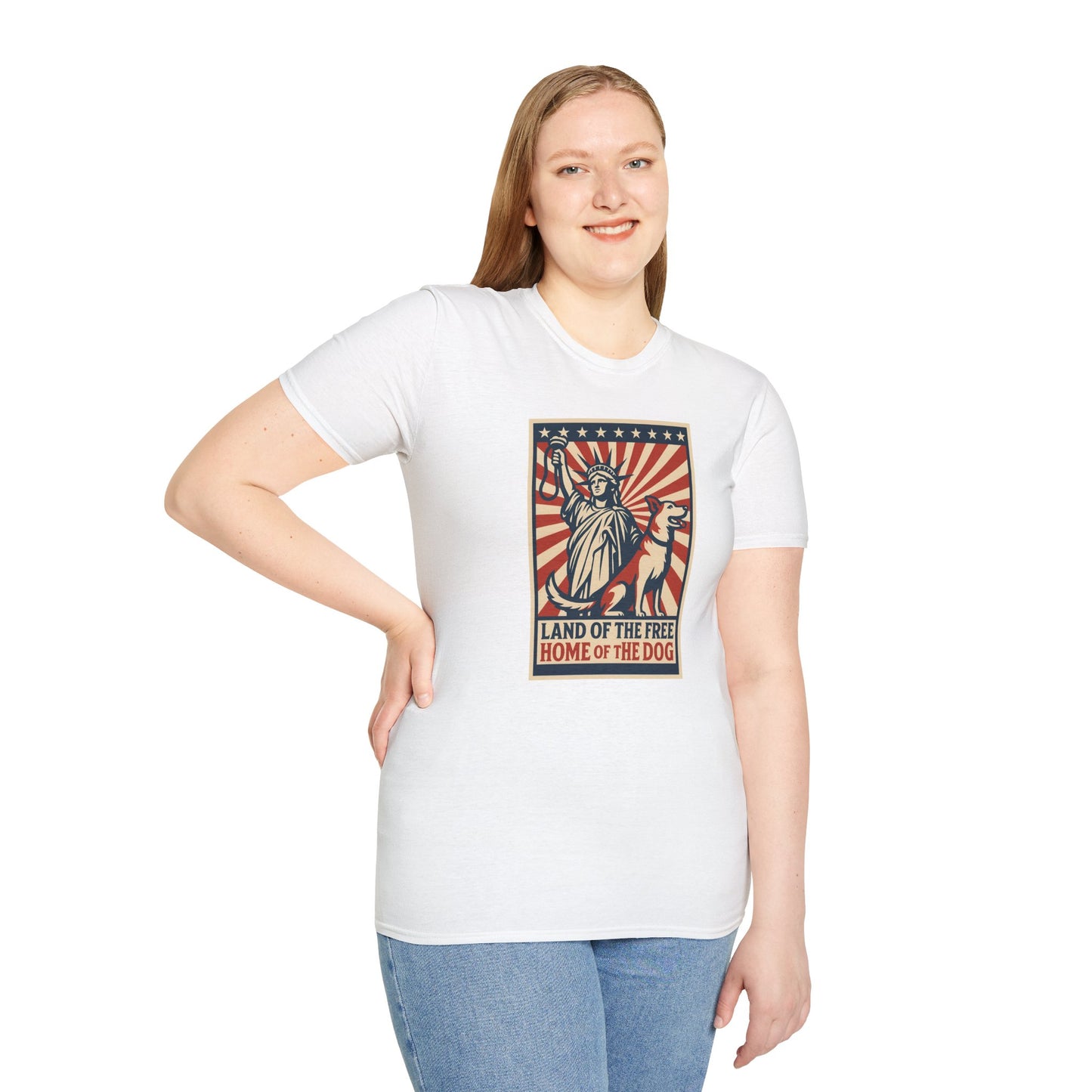 Patriotic Unisex T-Shirt with Flag Design, USA Pride Shirt, Everyday Wear, 4th of July Gift, Casual Style, American Flag Tee